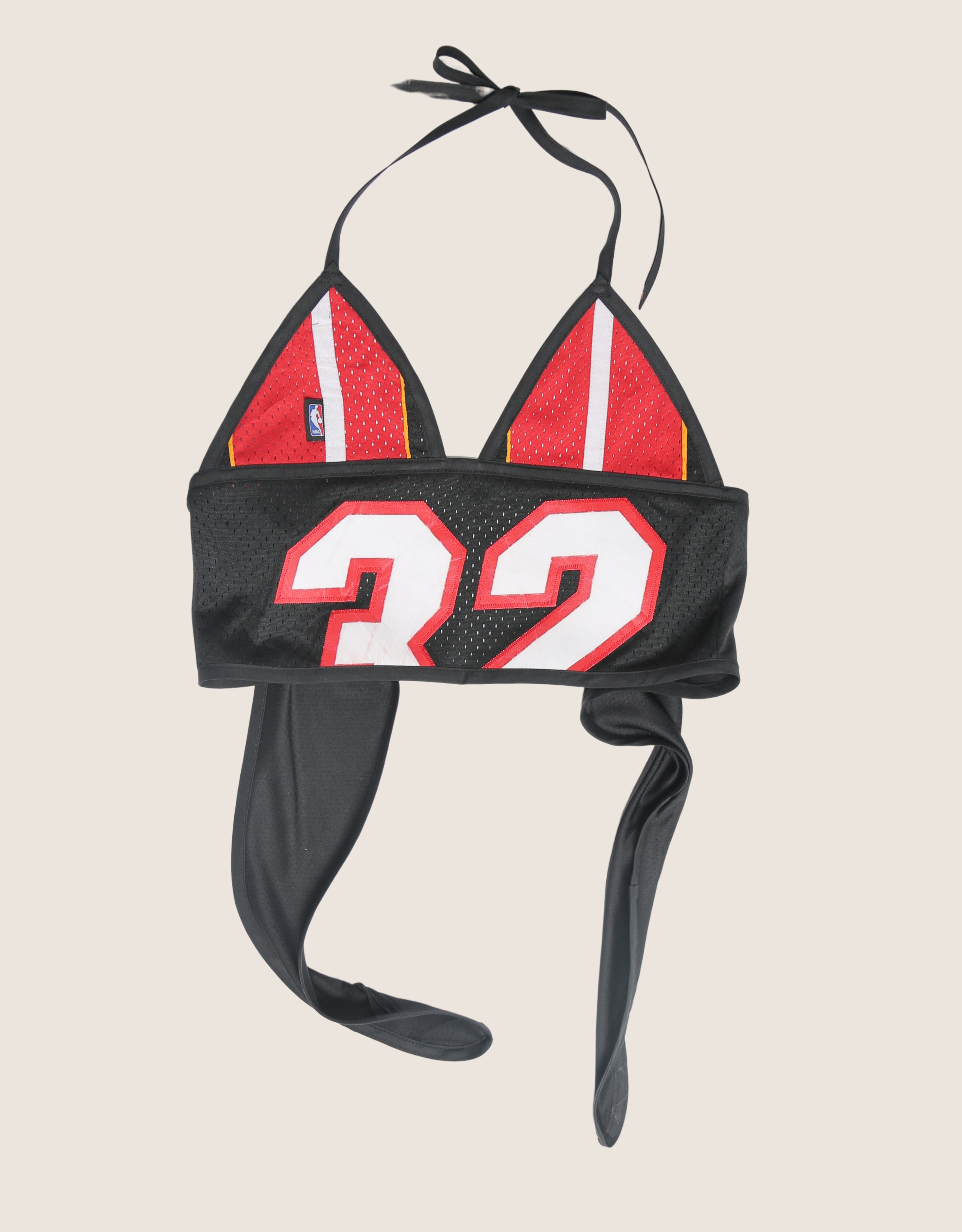 miami heat jersey halter top