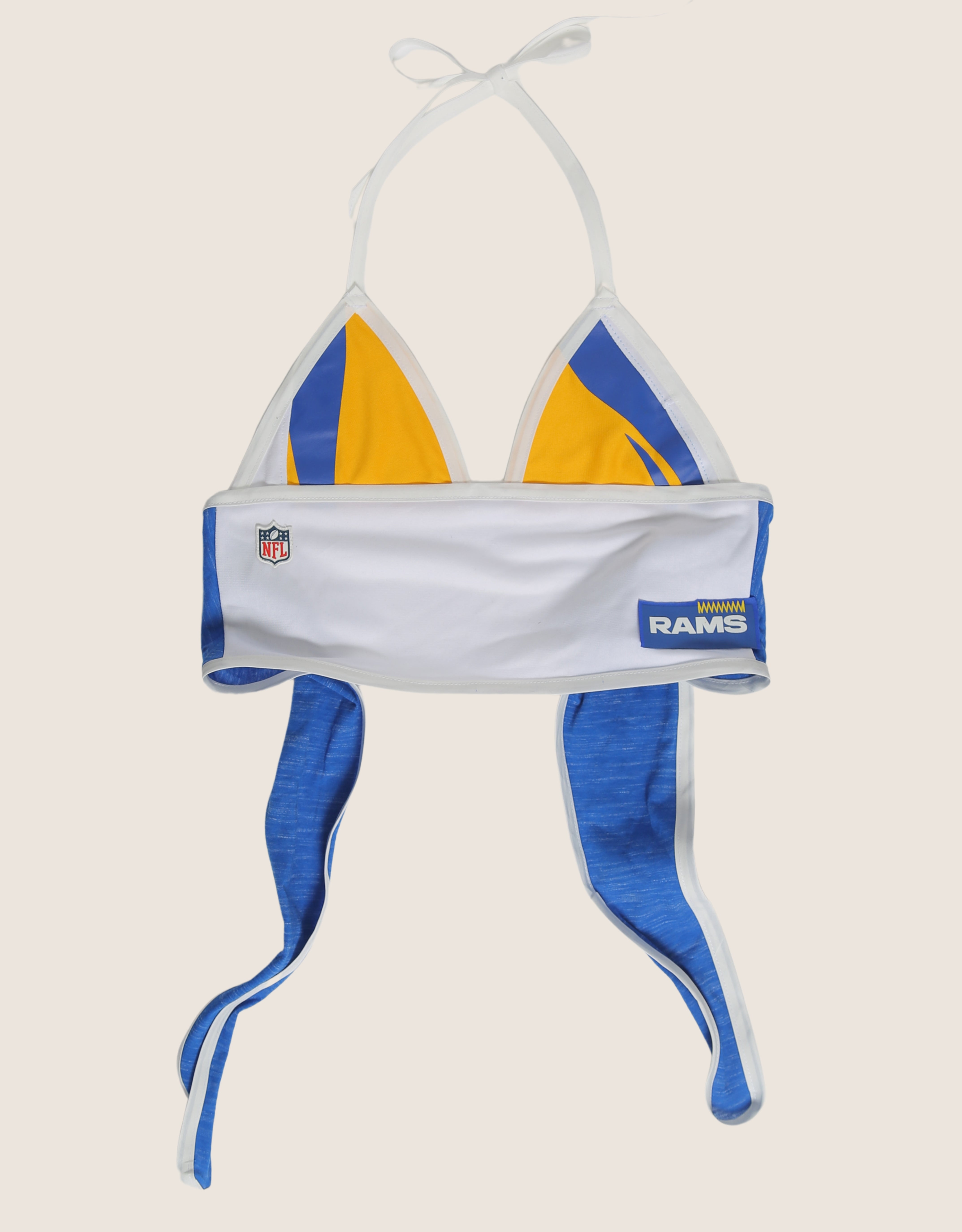 rams jersey halter top