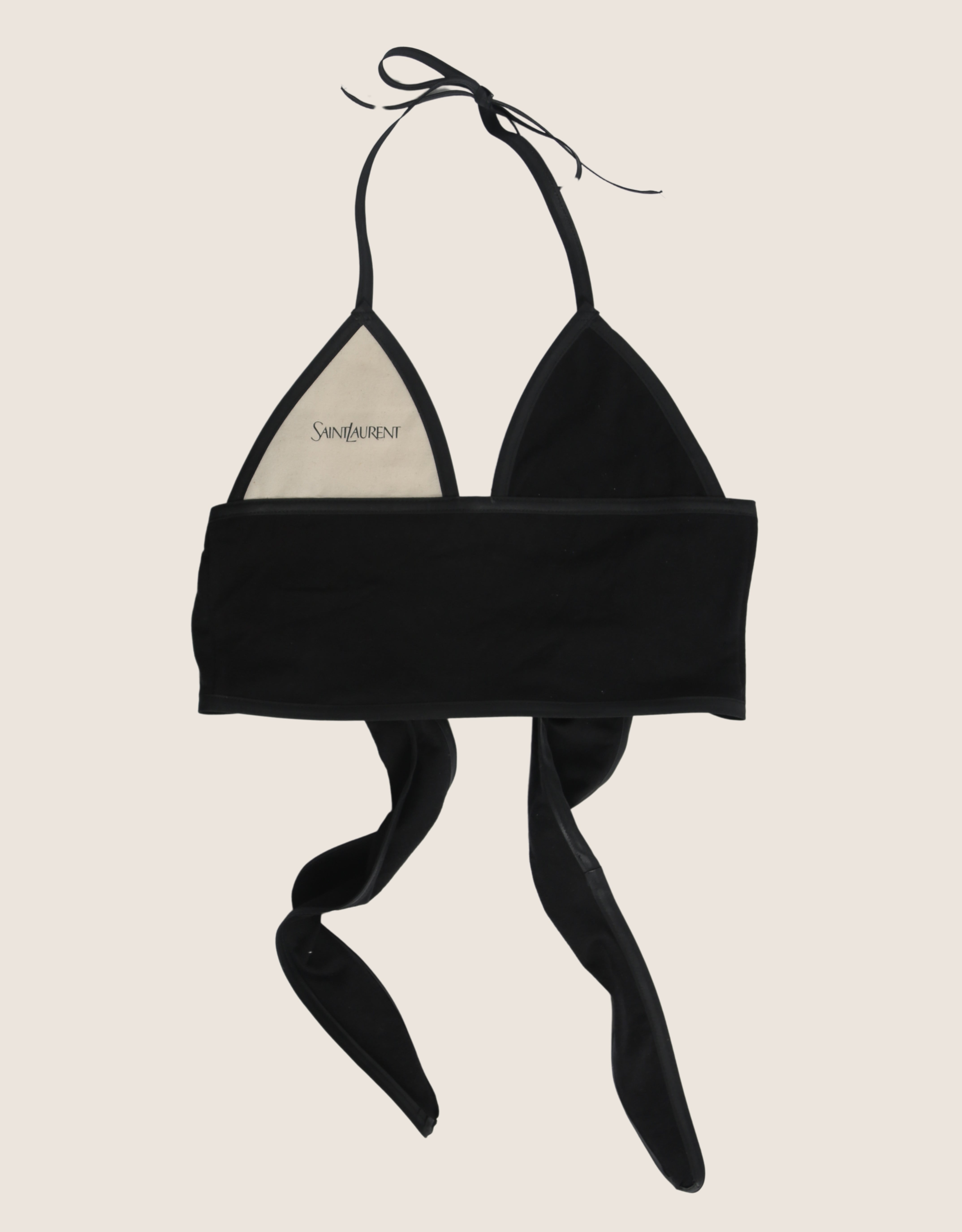 saint laurent halter top (s/m)