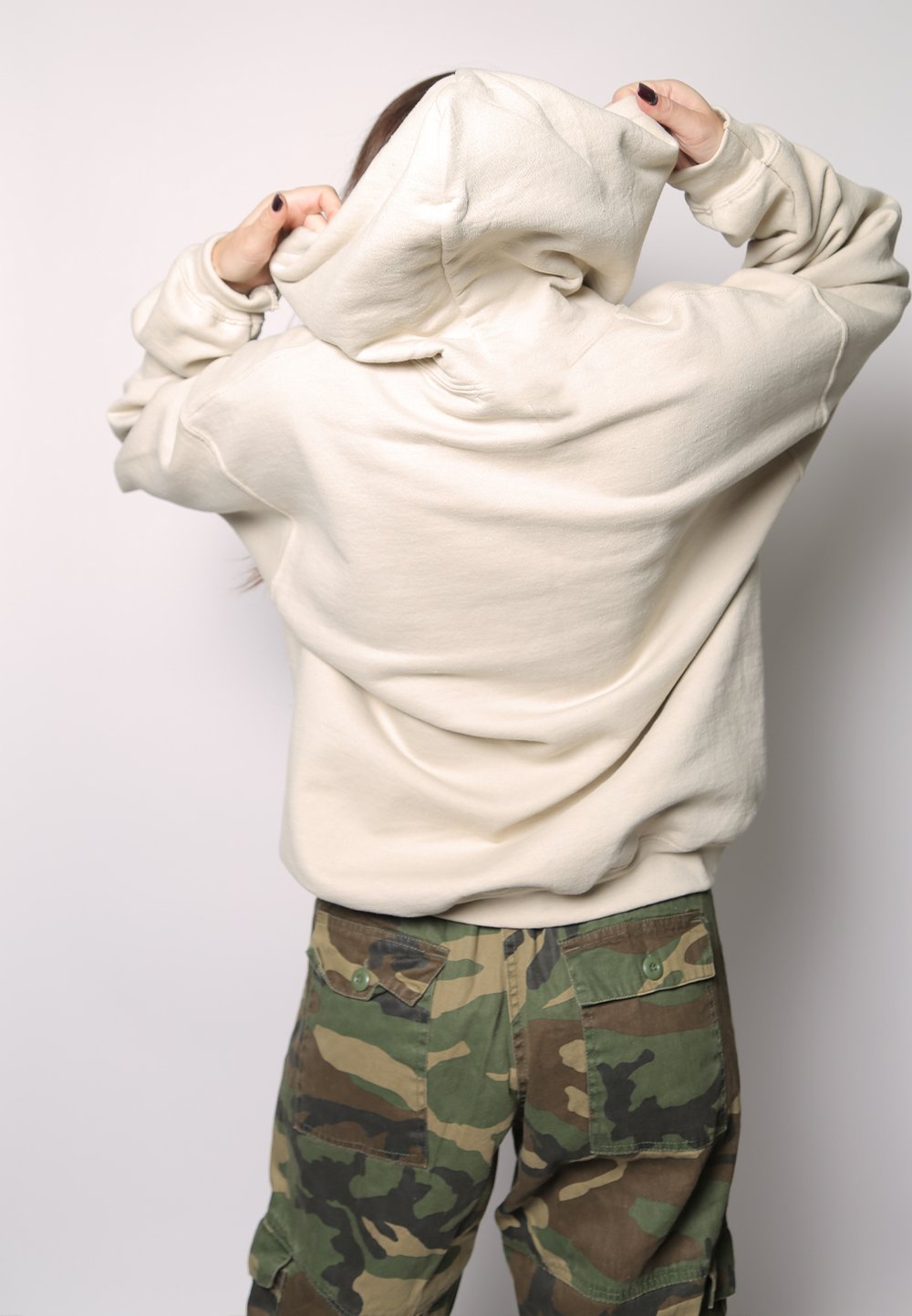 gucci cross patch oversized hoodie sweatshirt