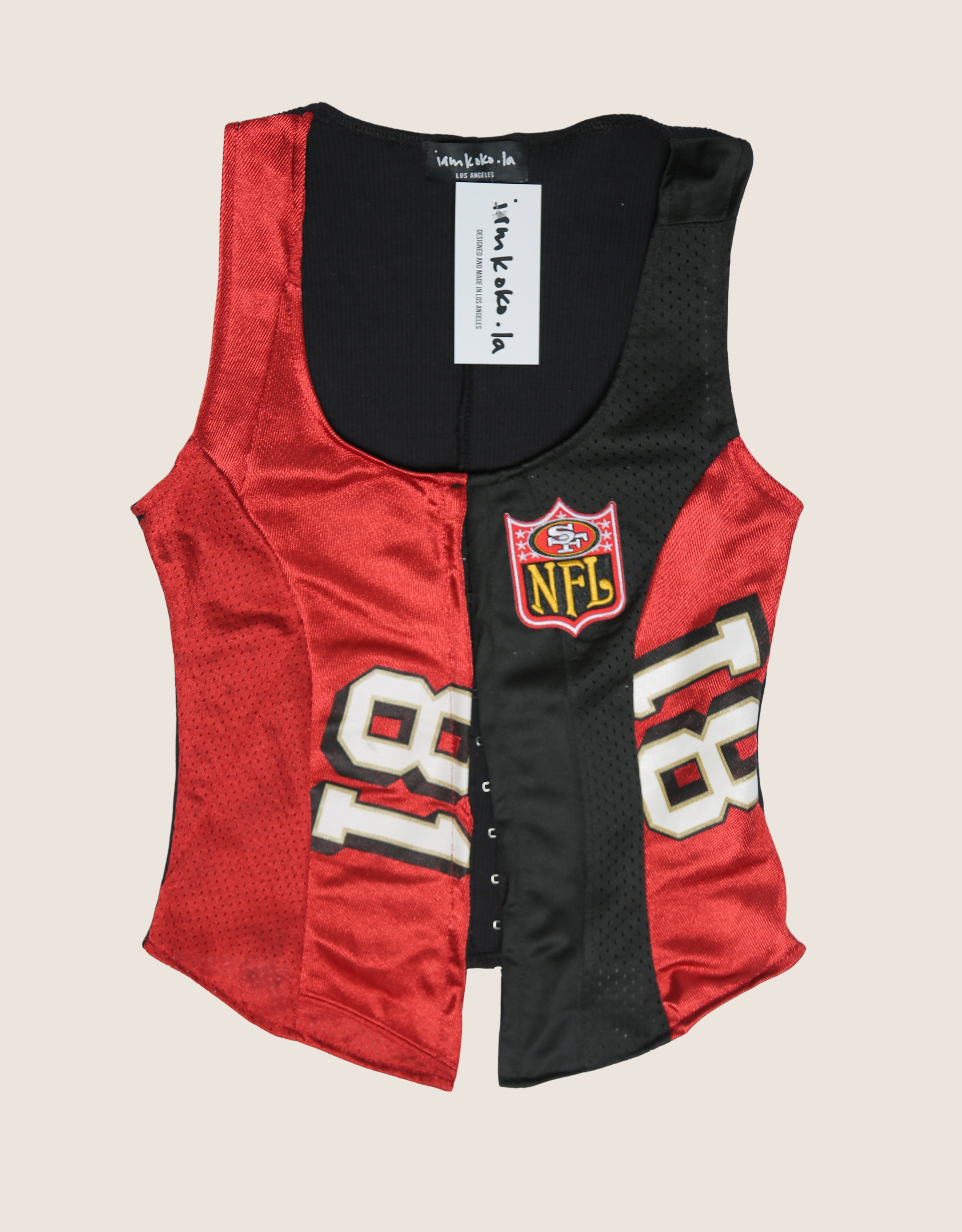 49ers hook and eye tank (extra small)