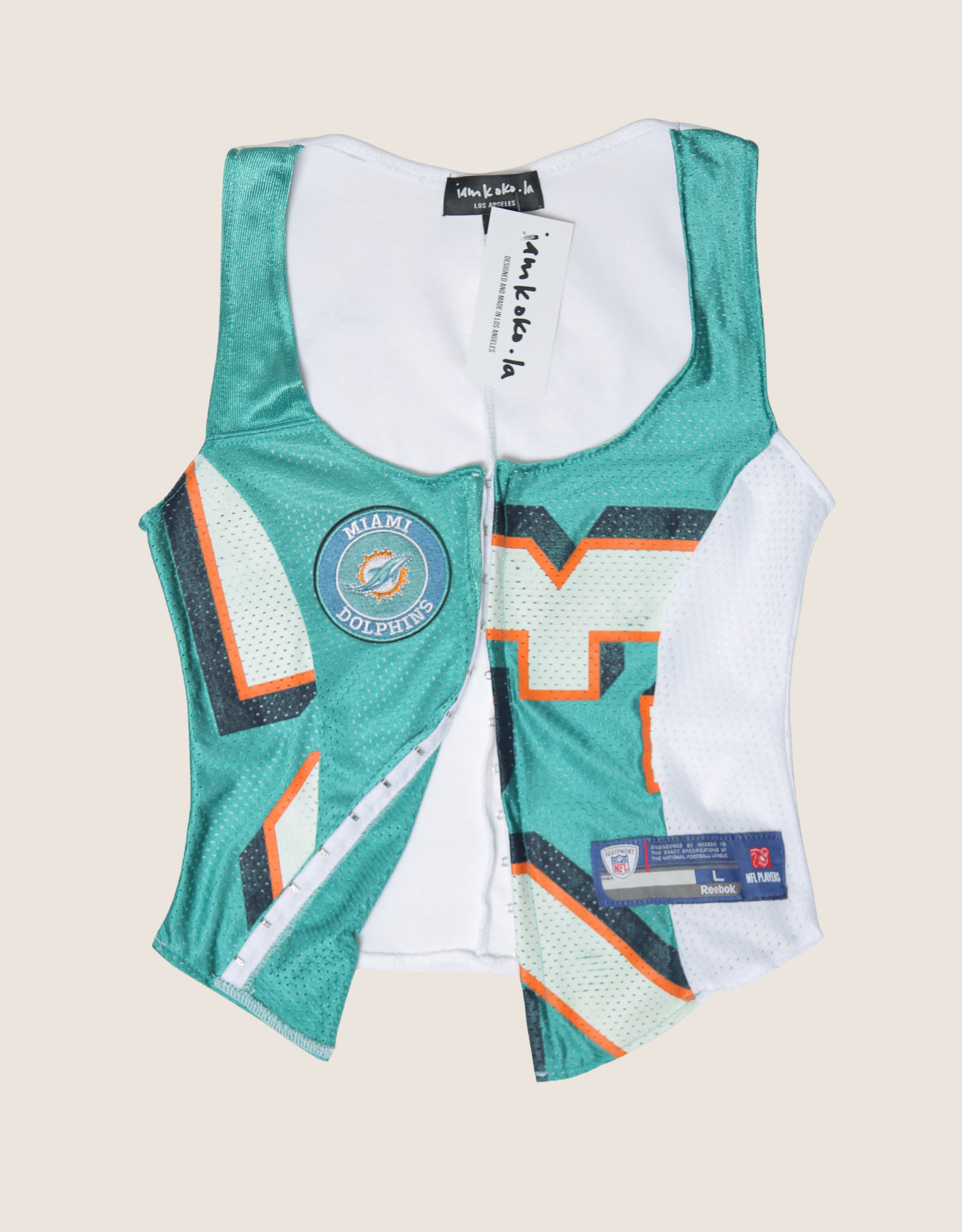 dolphins hook and eye tank (small)