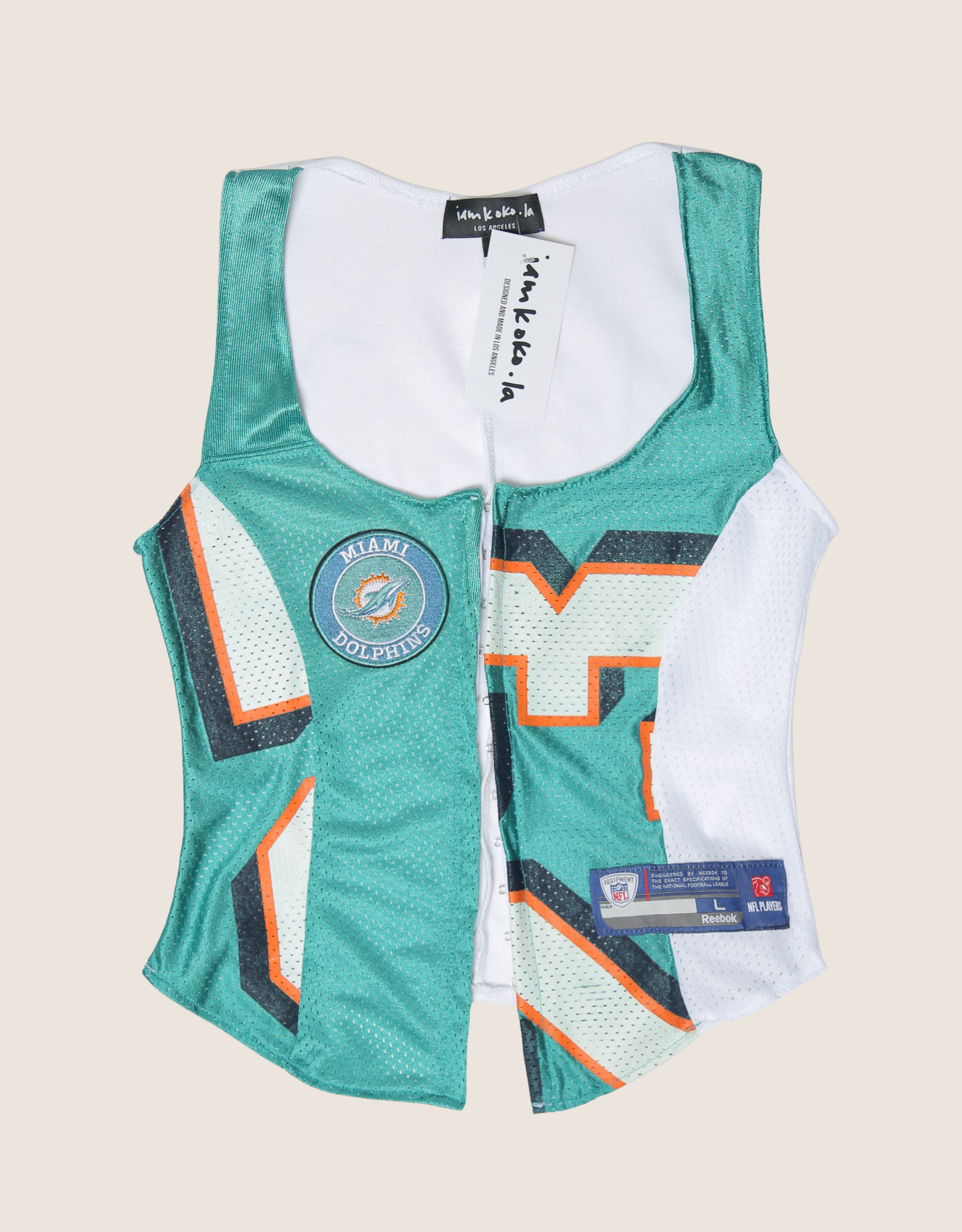 dolphins hook and eye tank (small)