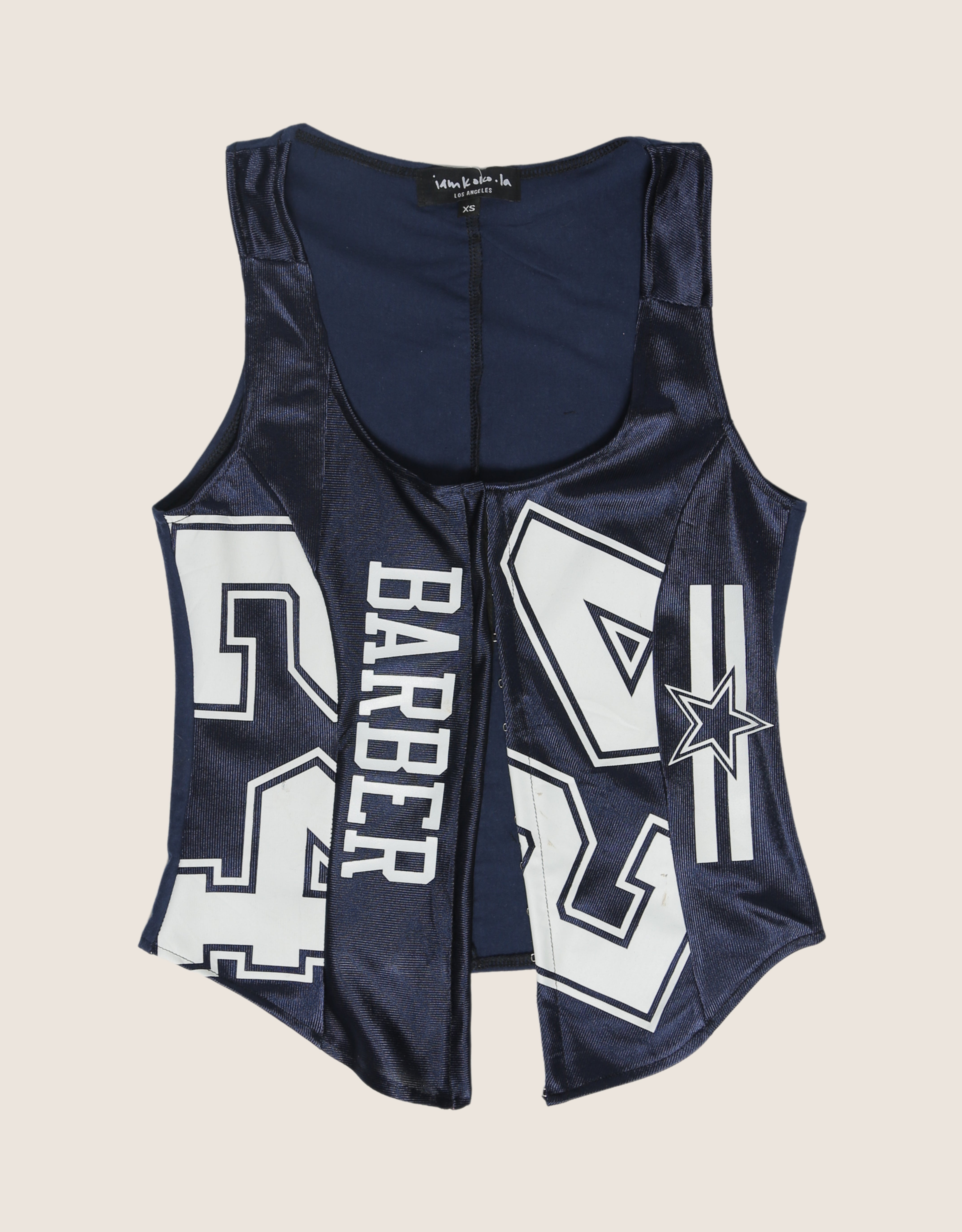 cowboys barber hook and eye tank