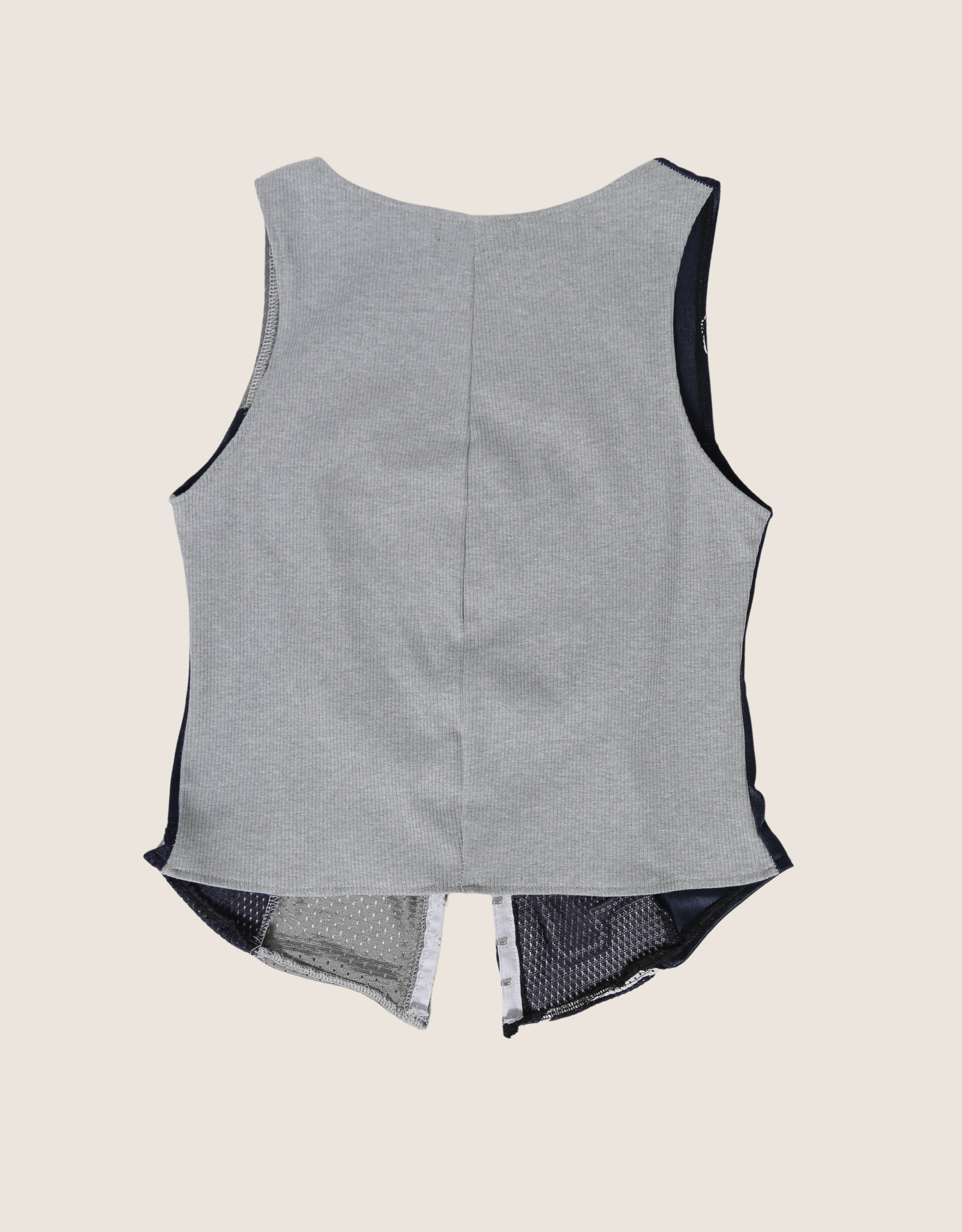 cowboys grey hook and eye tank