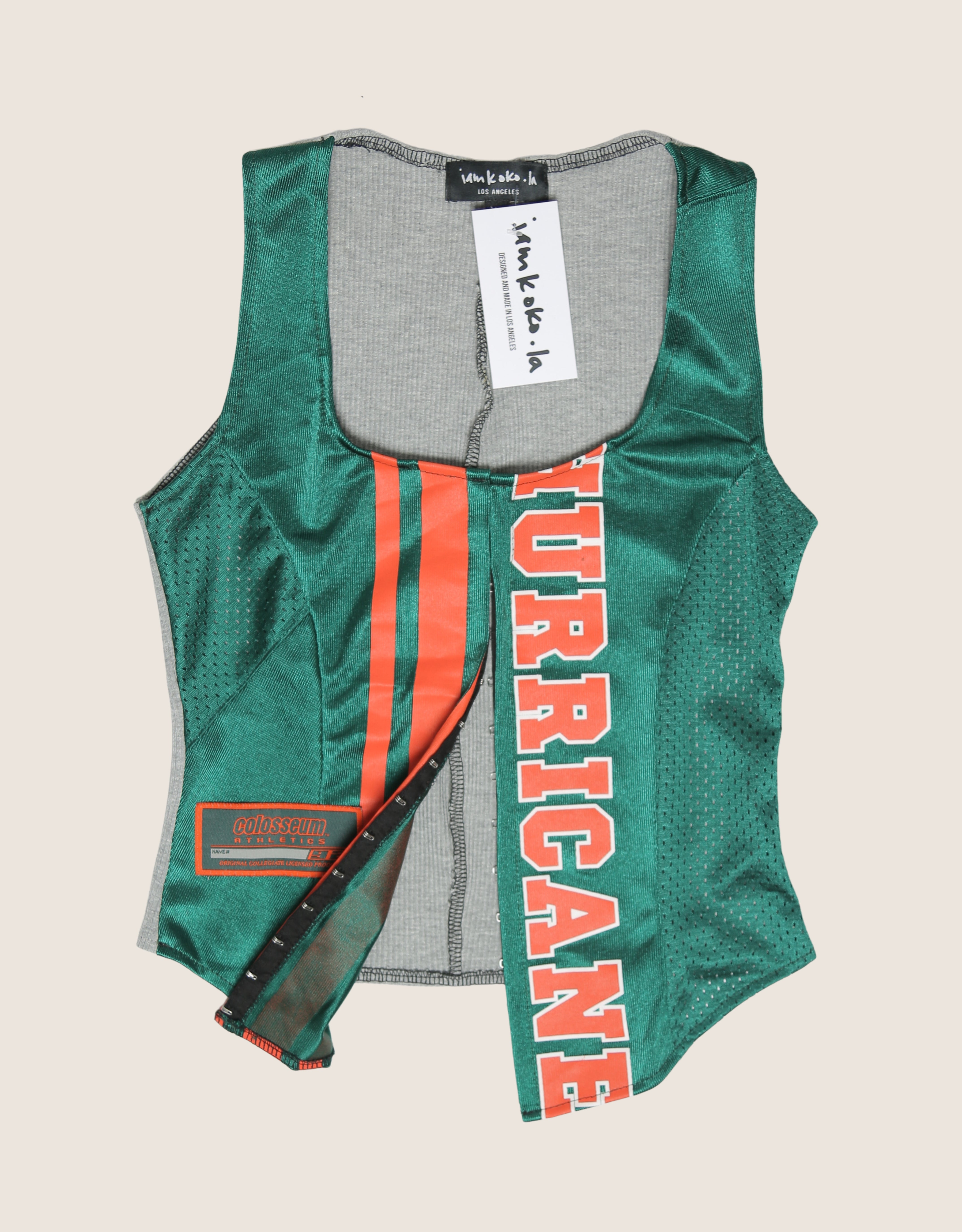 hurricanes hook and eye tank (extra small)