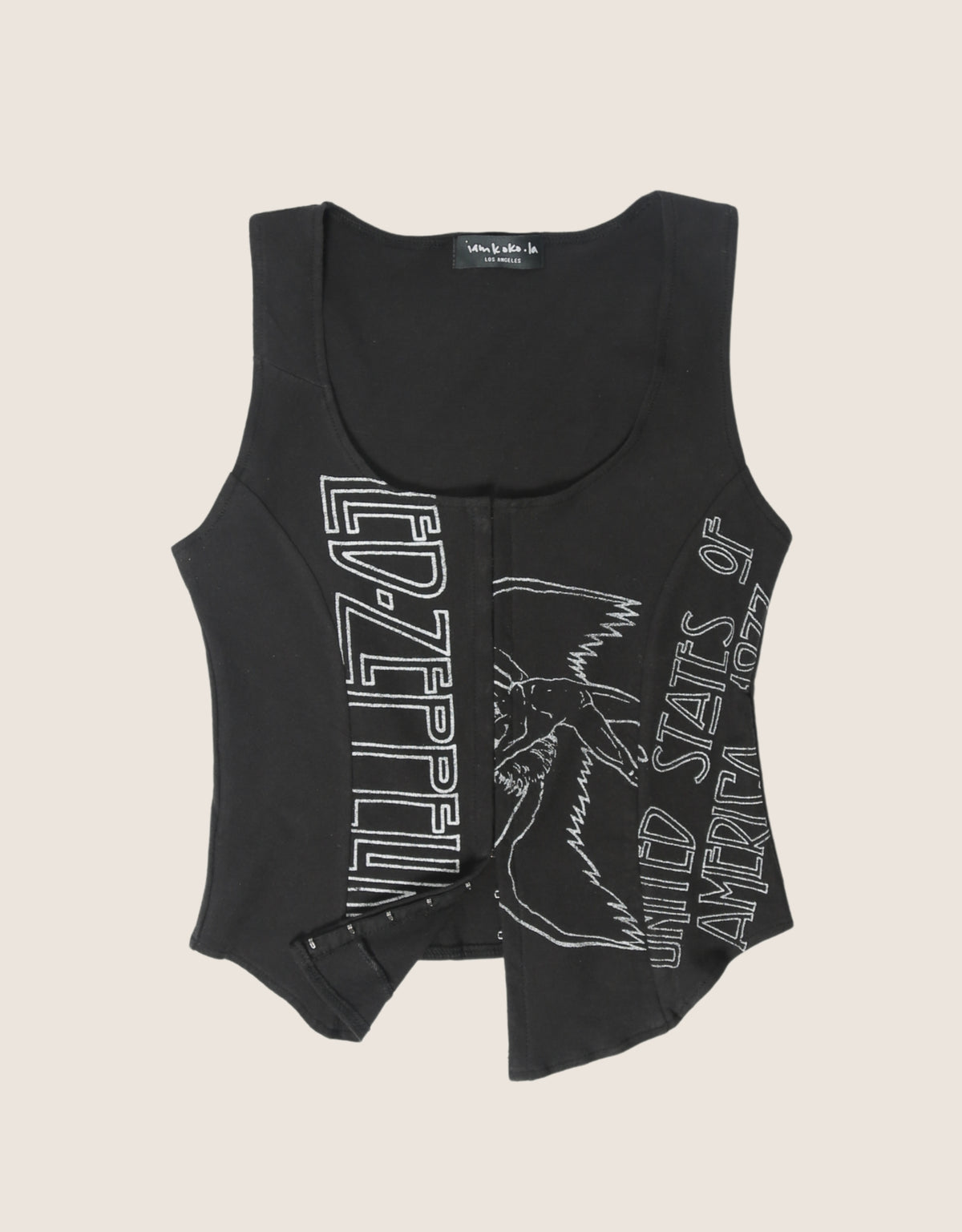 led zeppelin hook and eye tank (S)