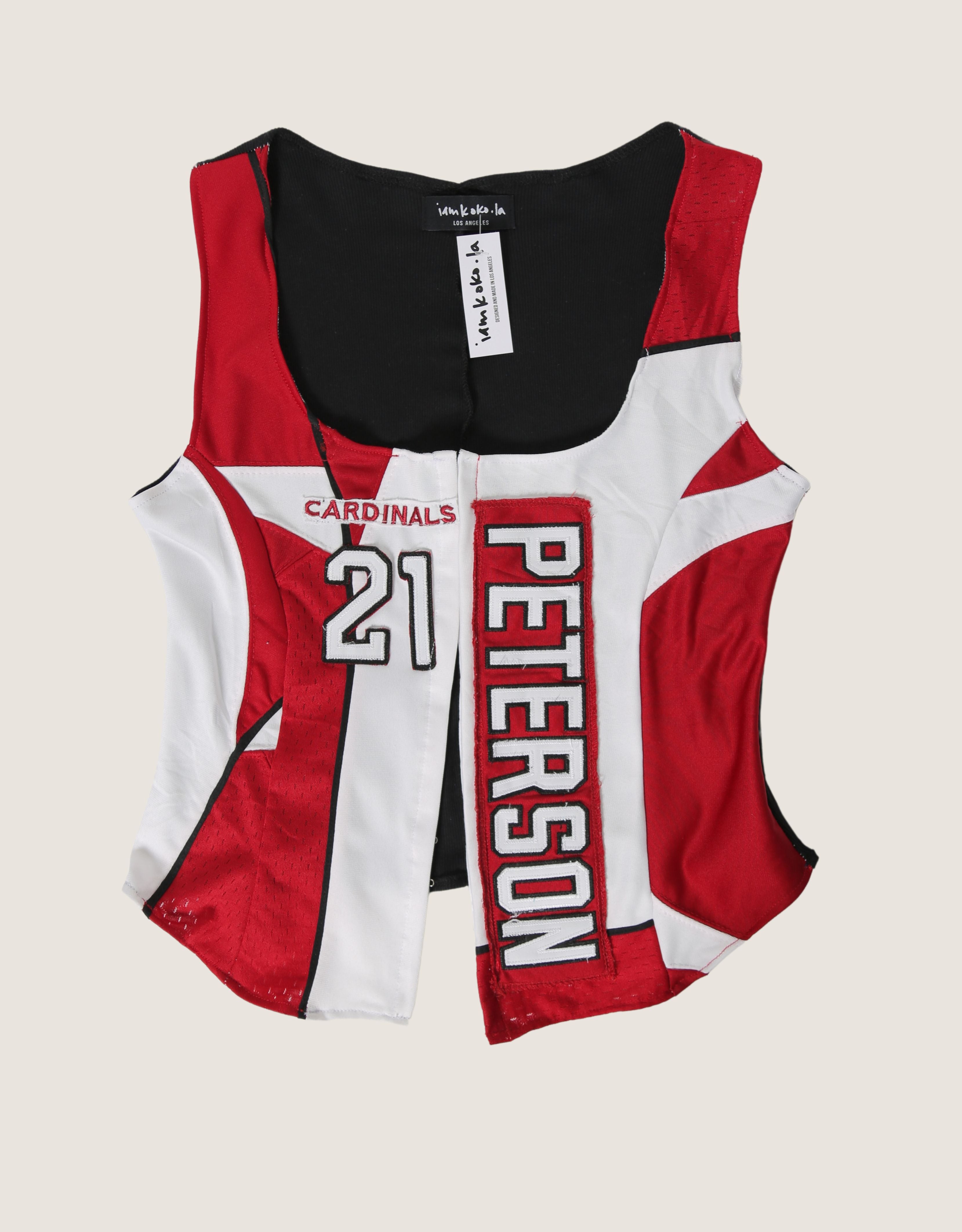 cardinals reworked hook and eye tank (medium/ large)