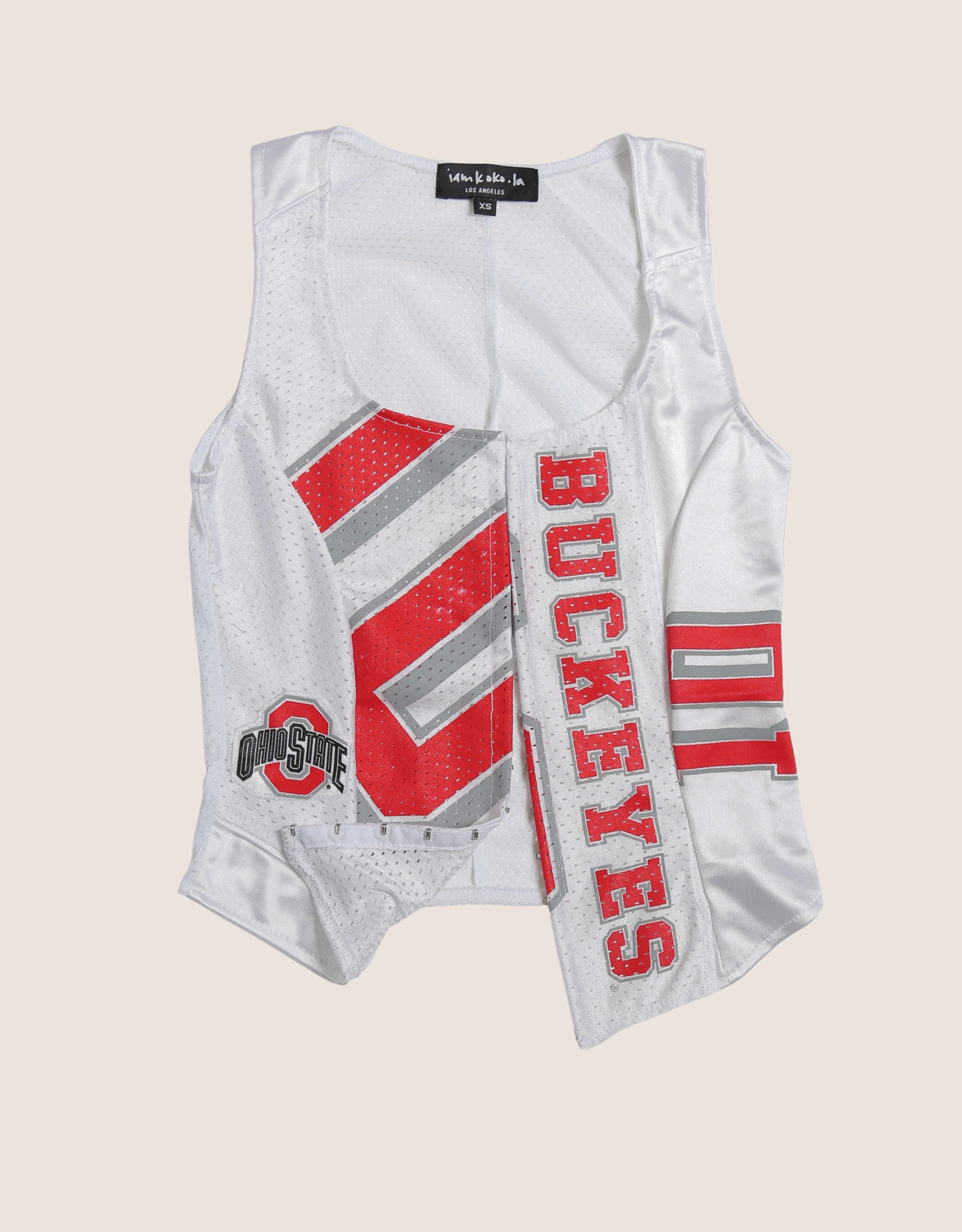 ohio buckeyes hook and eye tank