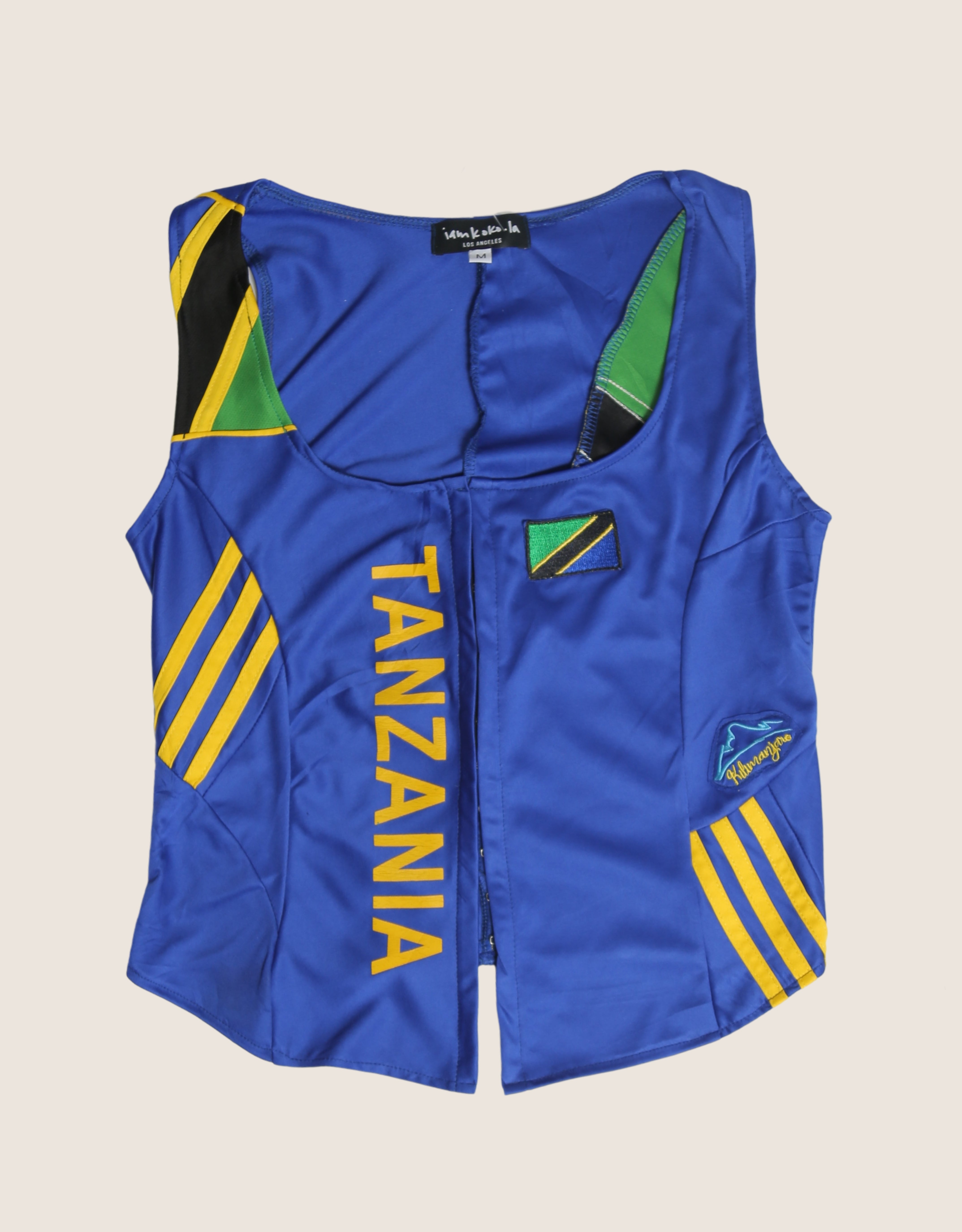 tanzania soccer hook and eye tank (m)