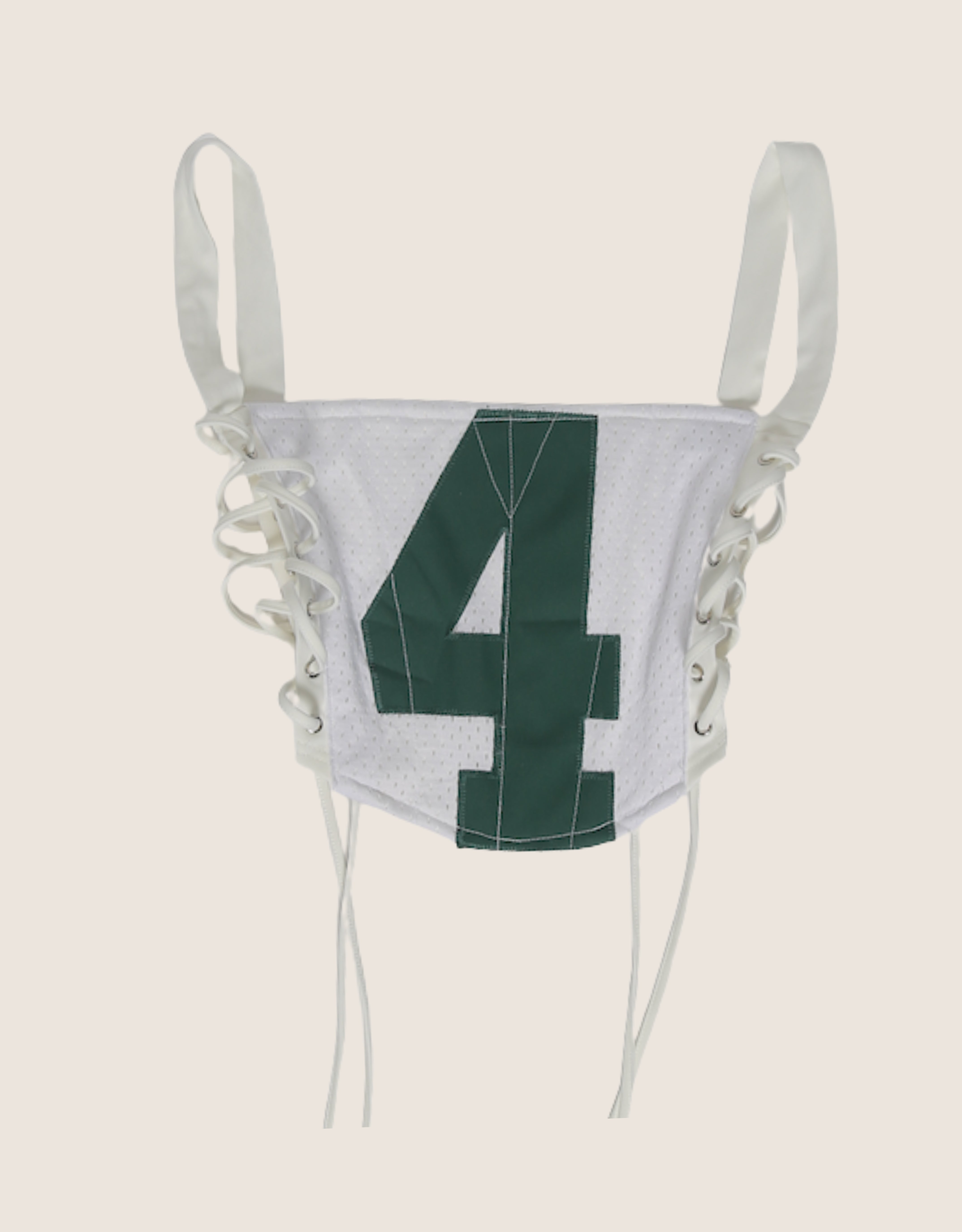 #4 reworked cropped corset with matching shrug (S)