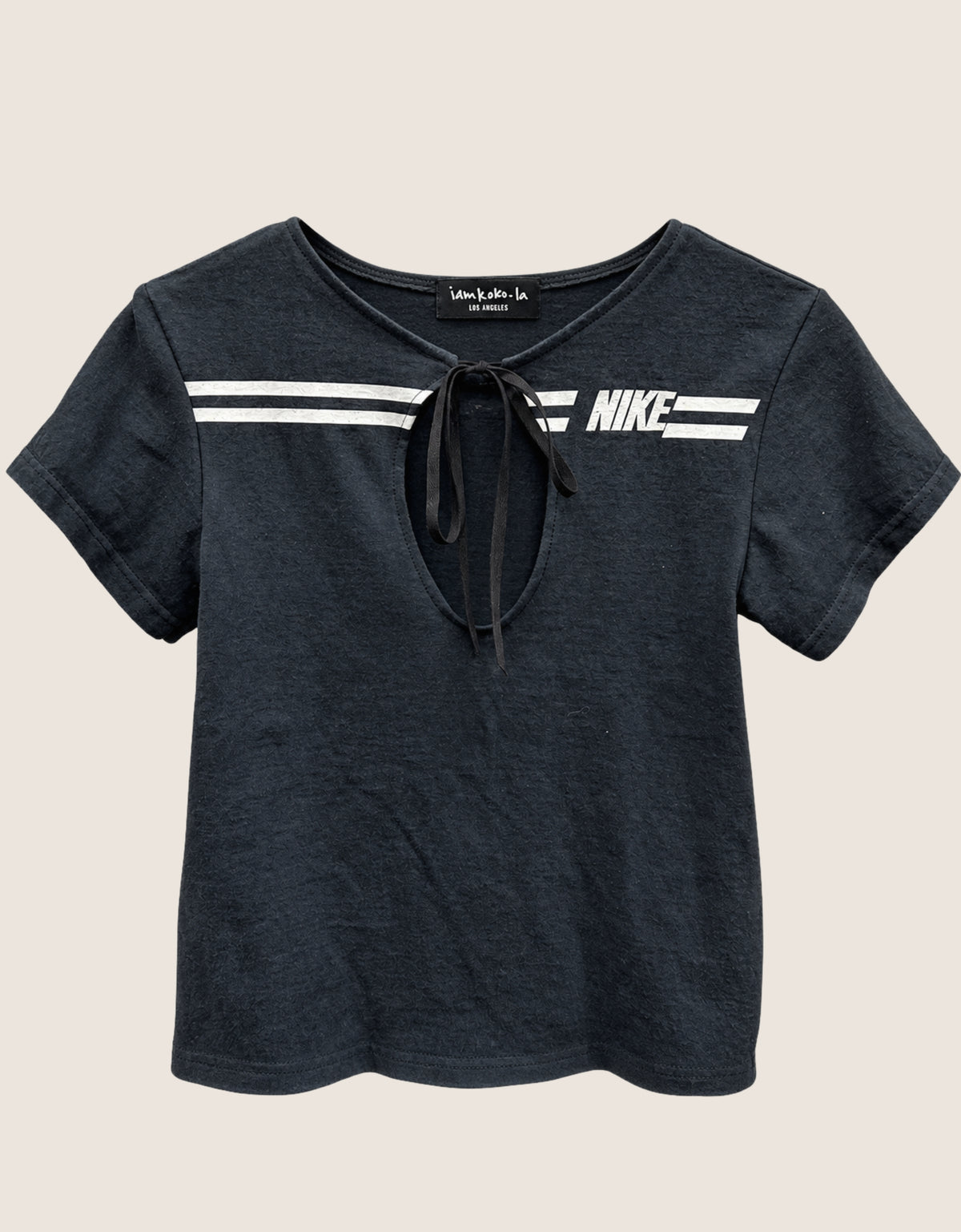 nike reworked keyhole top (S)