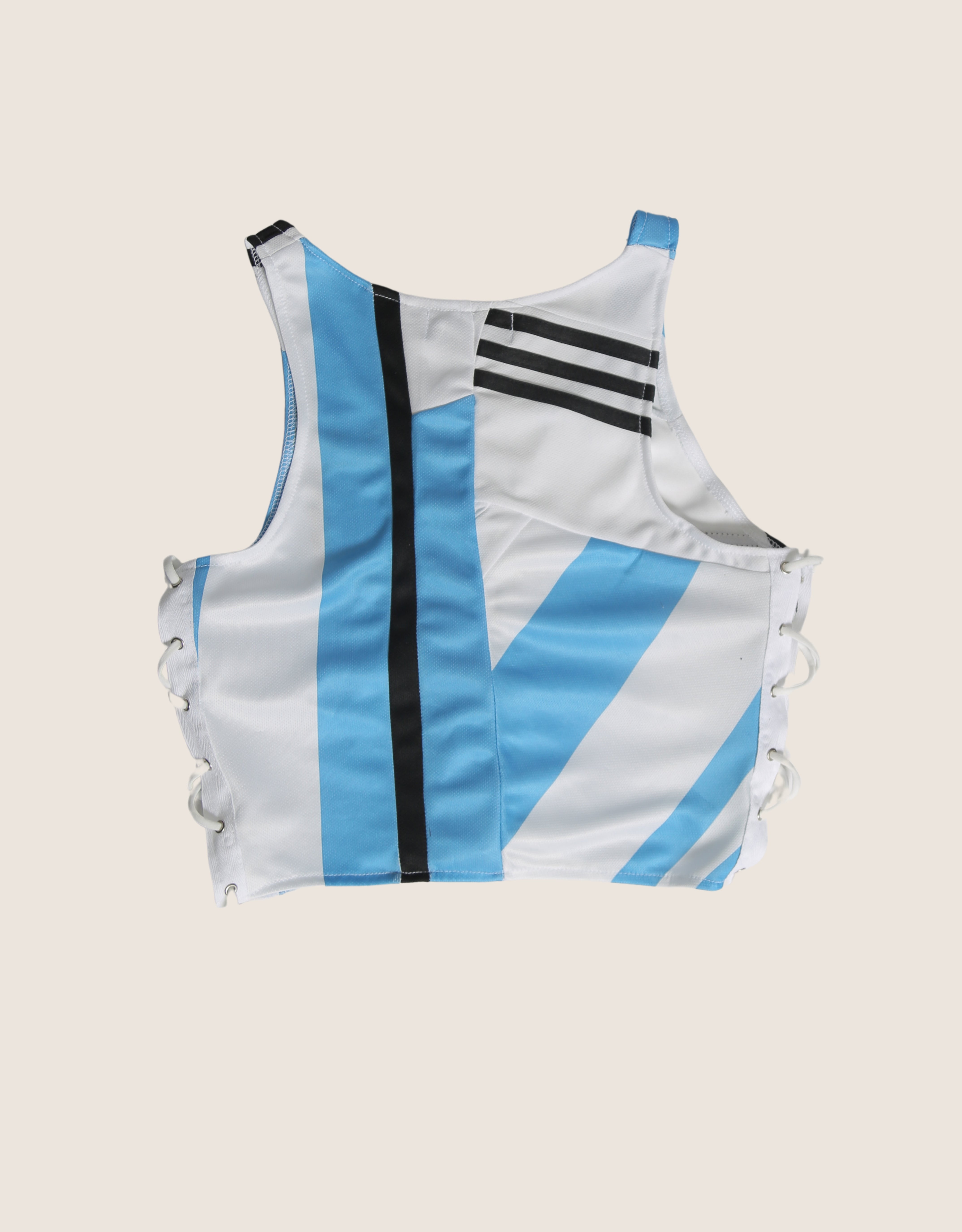 argentina all laced up reworked tank (s/m)