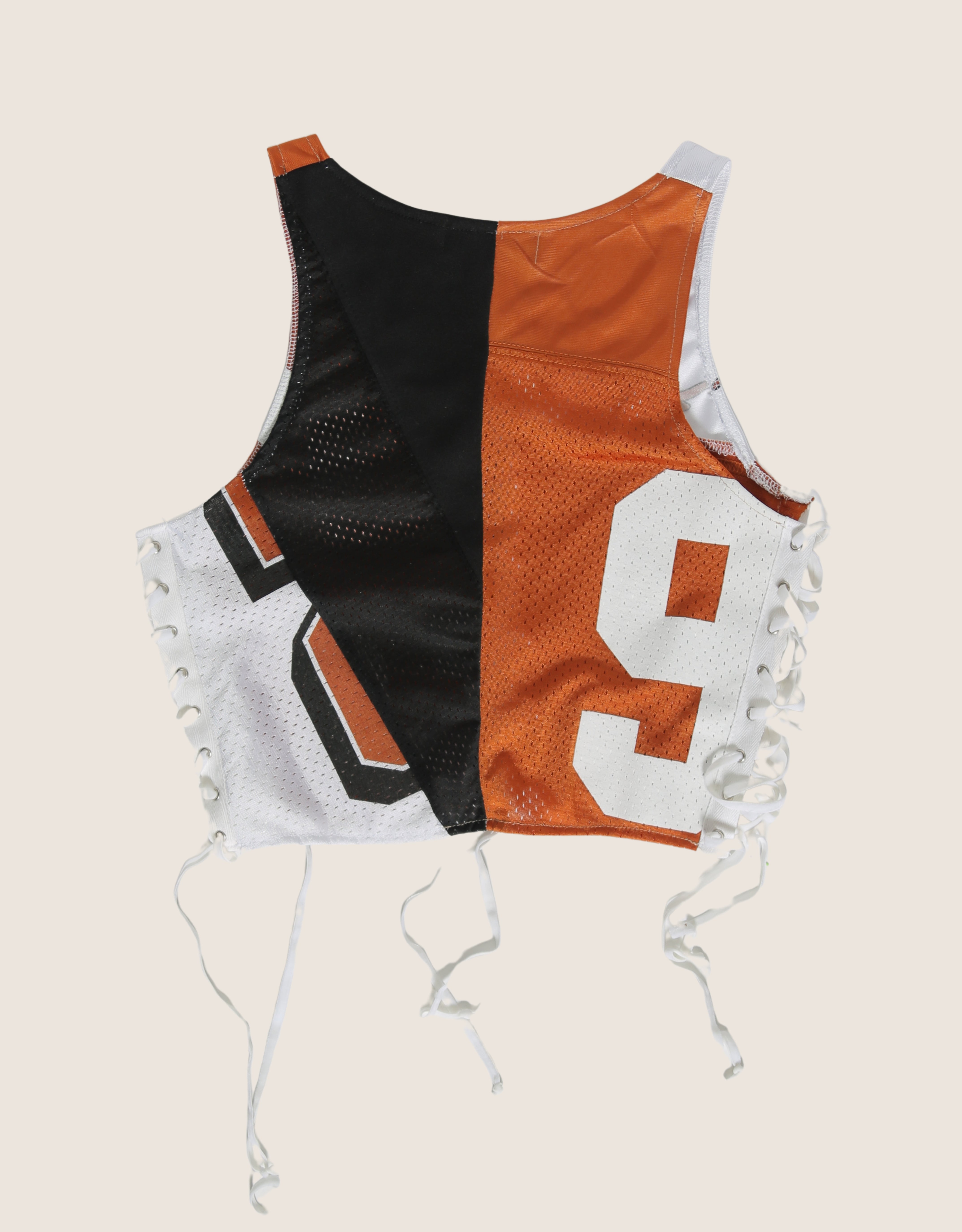 longhorns all laced up reworked tank