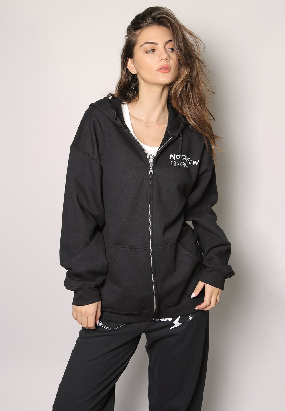 melrose iamkoko.la original zip hoodie