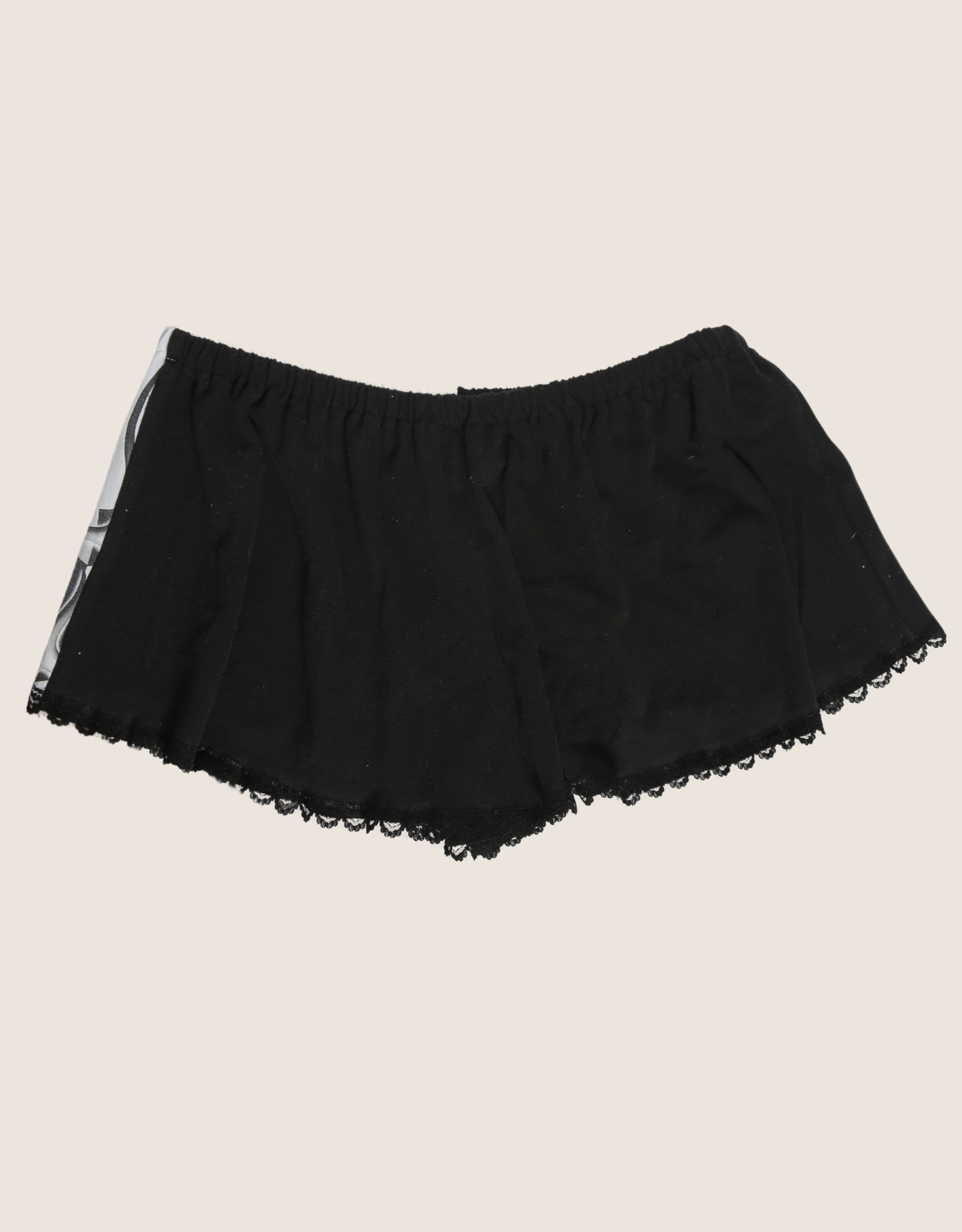 harley flames reworked mini shorts (S)