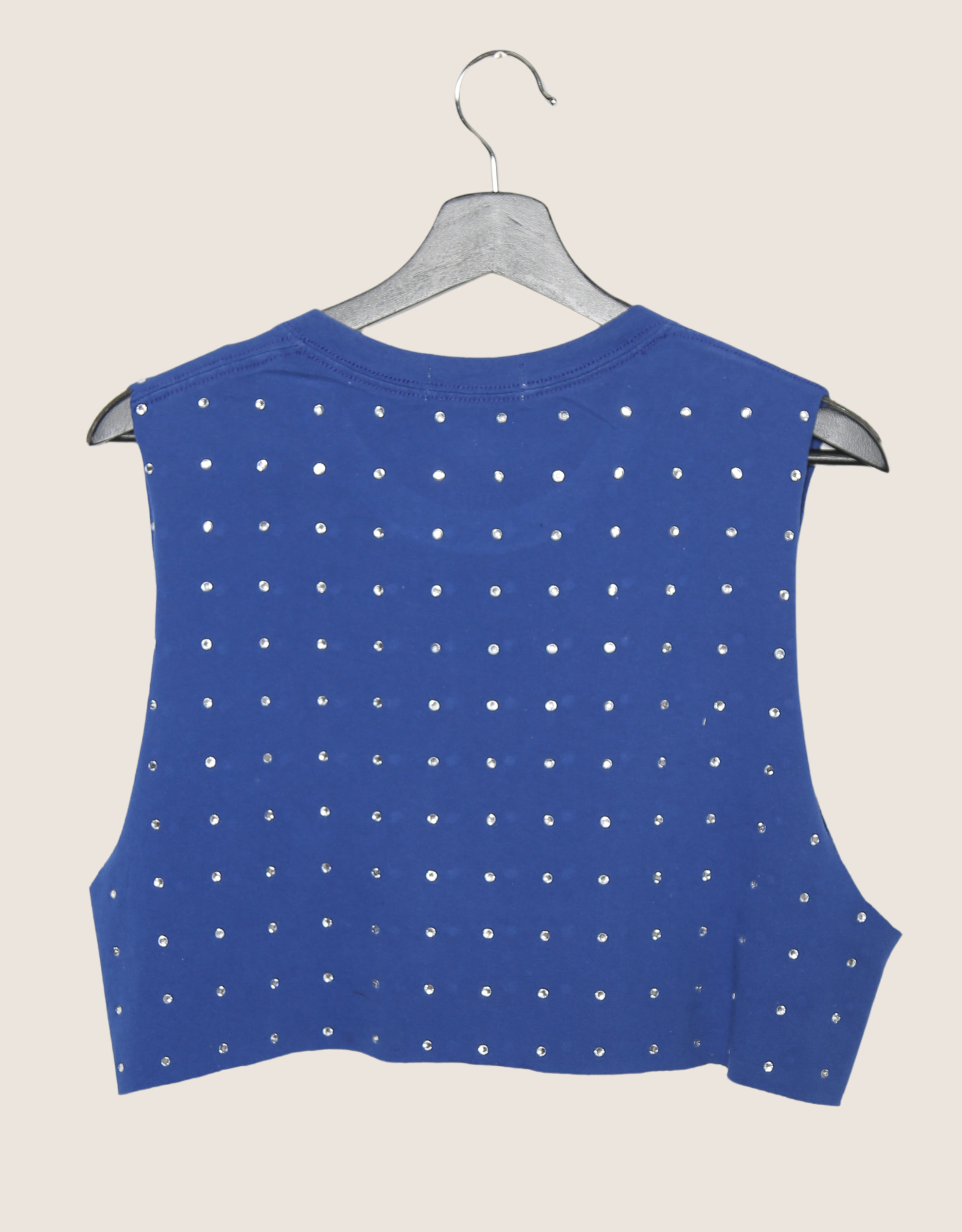 dodgers rhinestone muscle tank