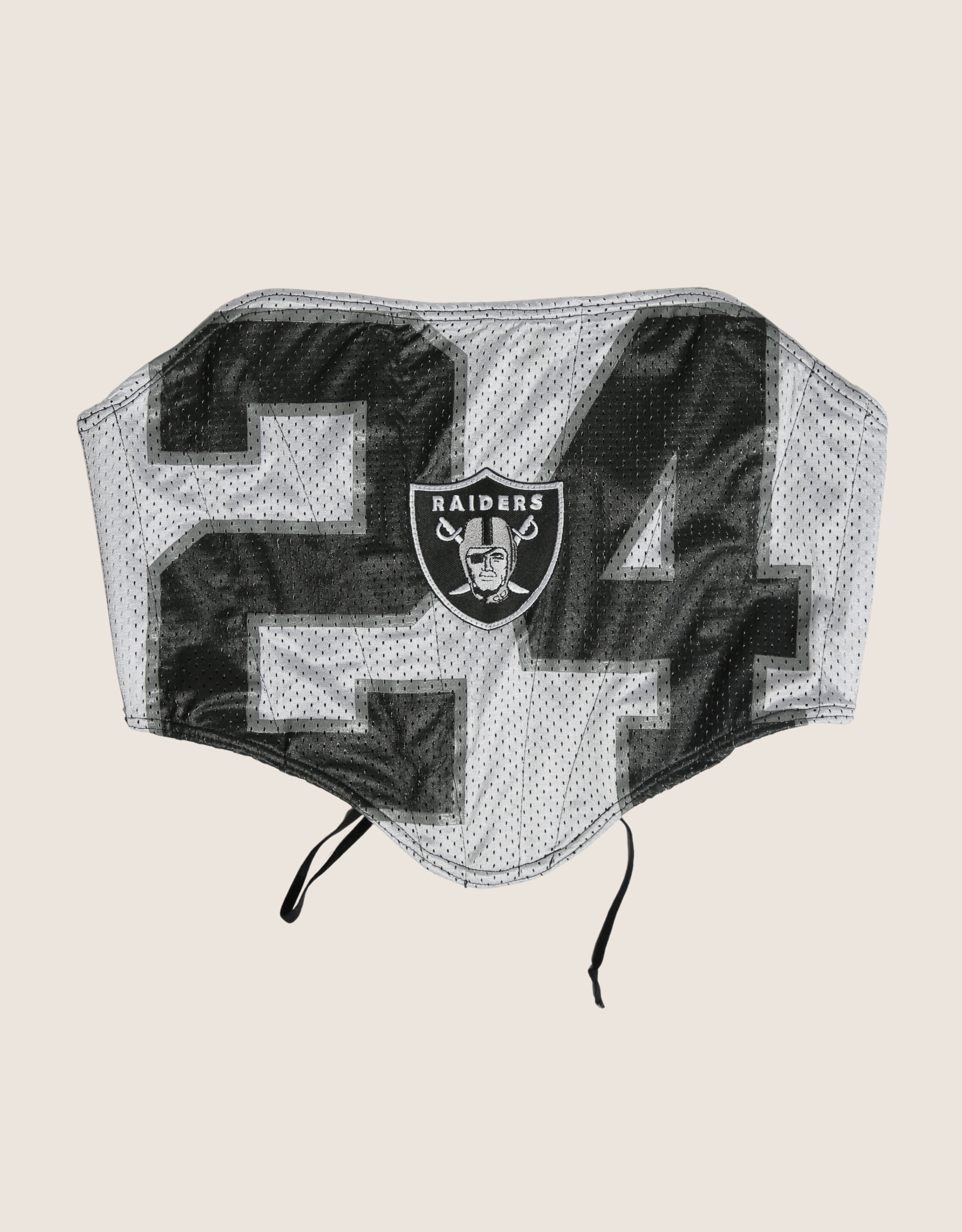 raiders strapless corset