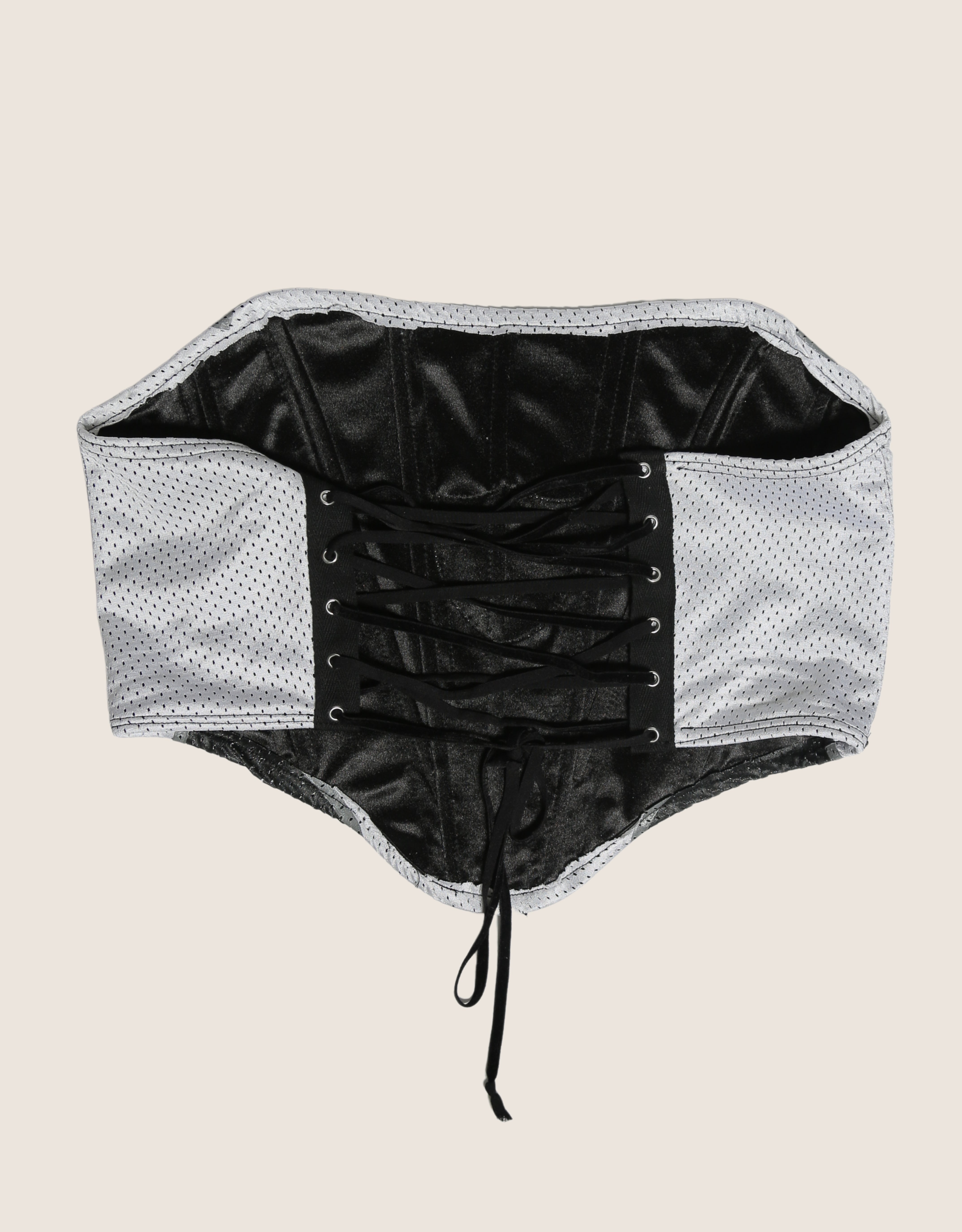 raiders strapless corset