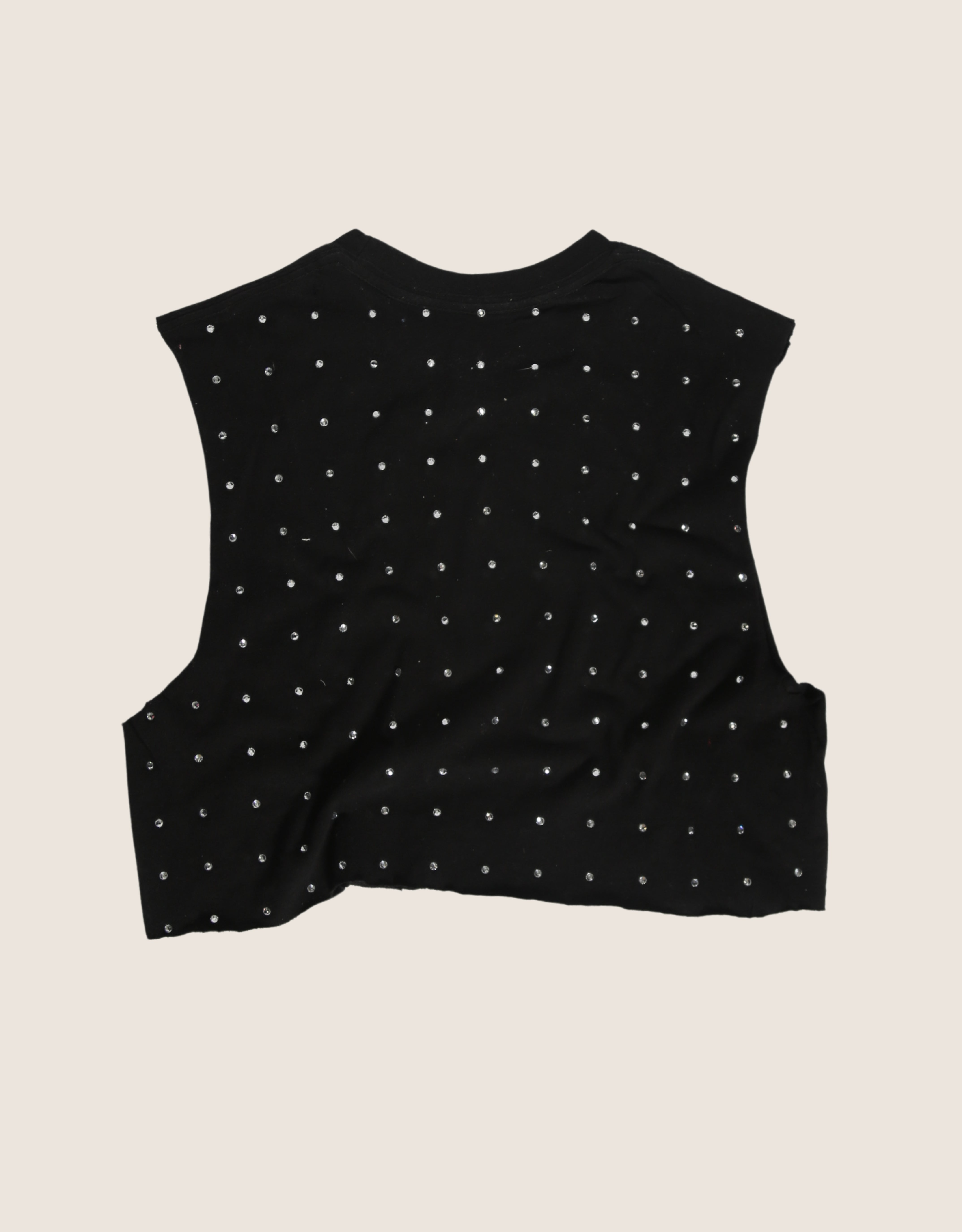 dare rhinestone muscle tank (XS/S)