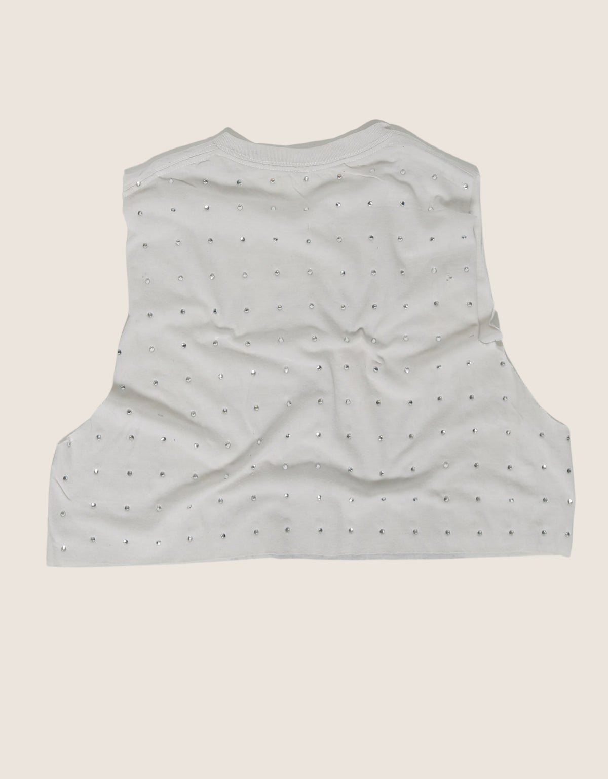 asap rocky rhinestone muscle tank (XS/S)
