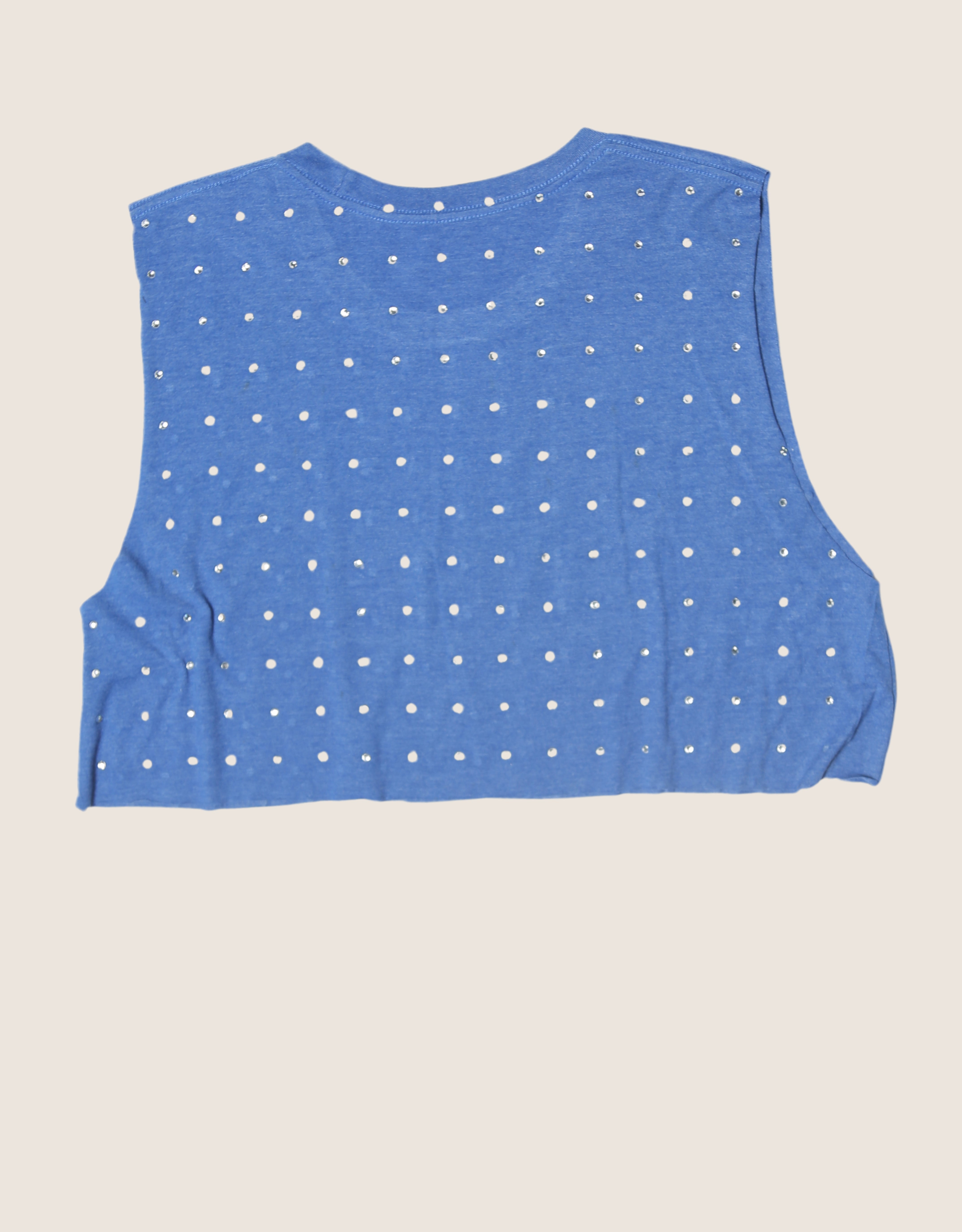 colts rhinestone muscle tank (med/ large)