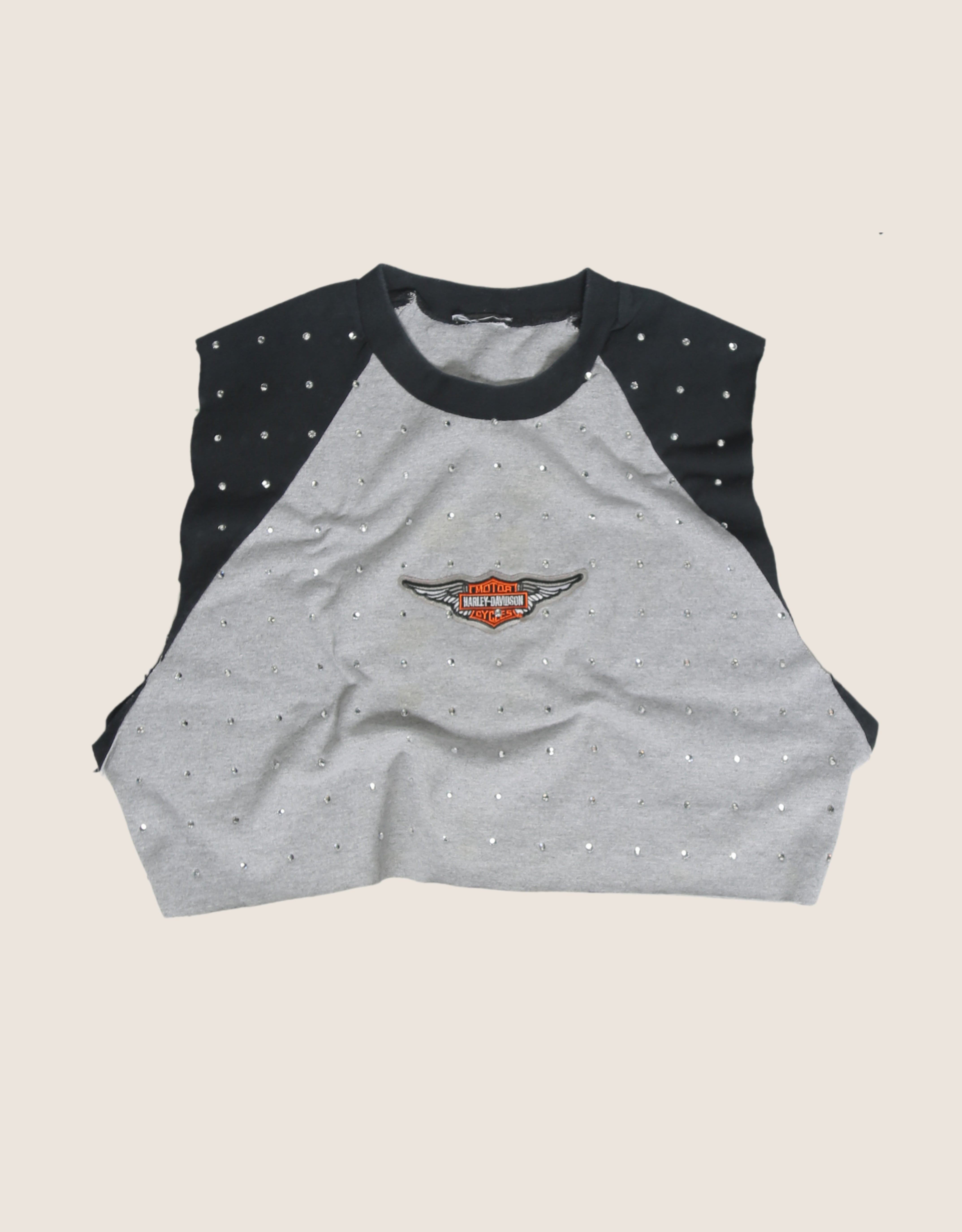 harley rhinestone muscle tank (S/M)