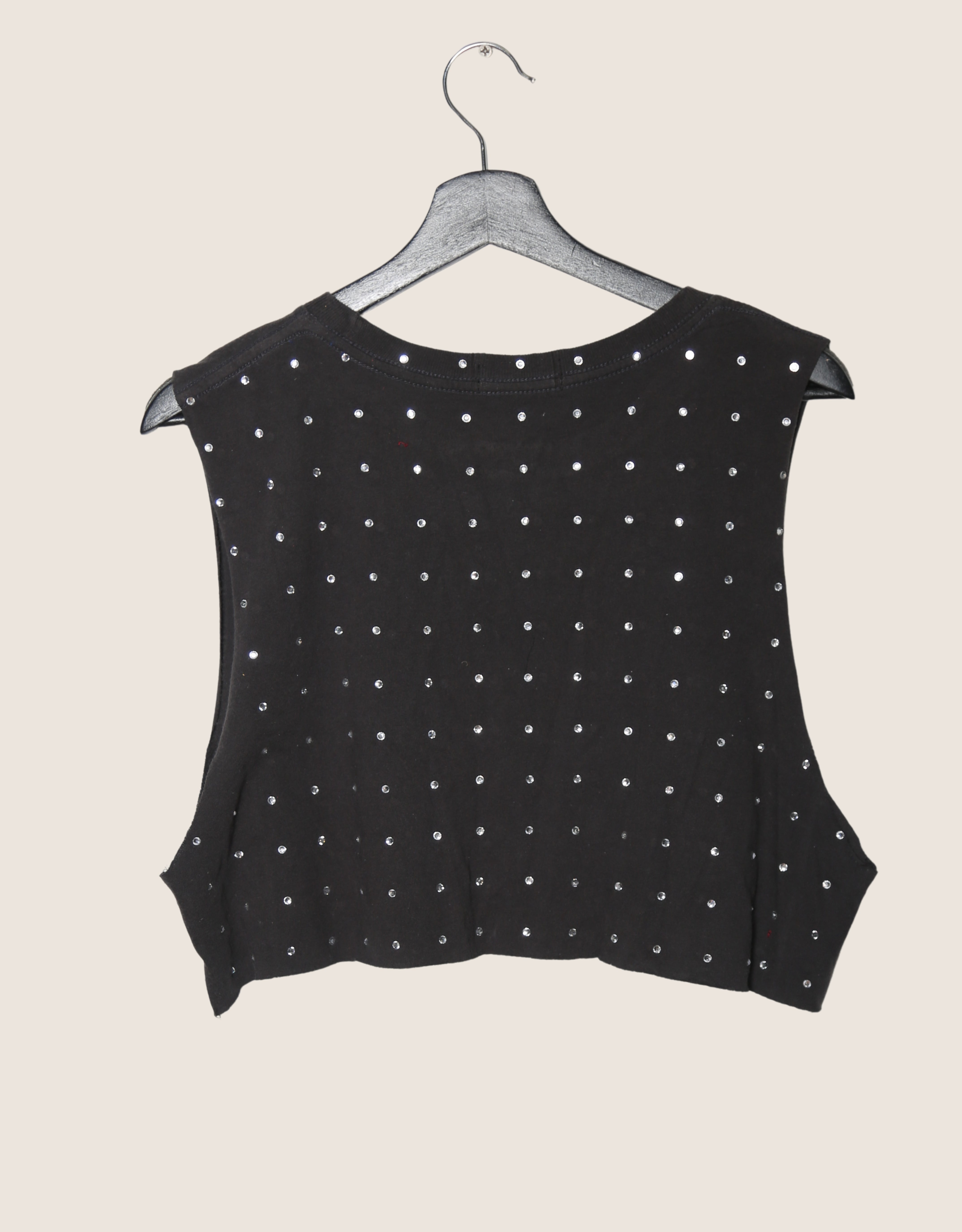 rolling stones rhinestone muscle tank