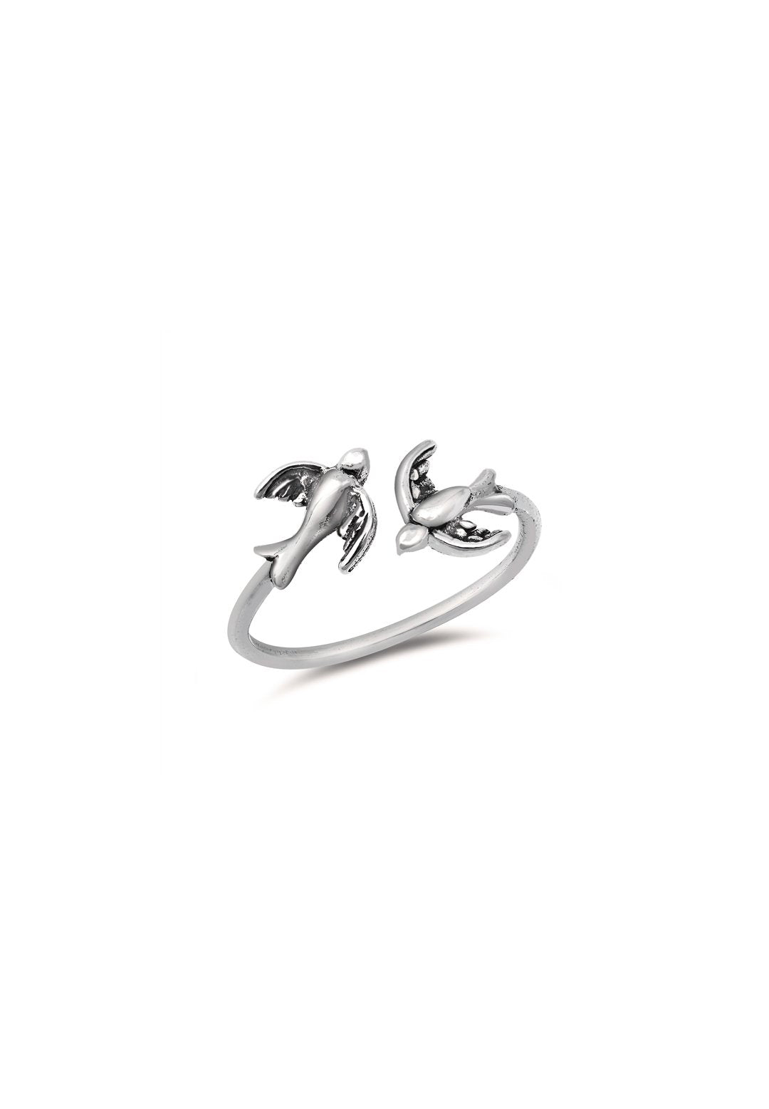 double sparrow ring