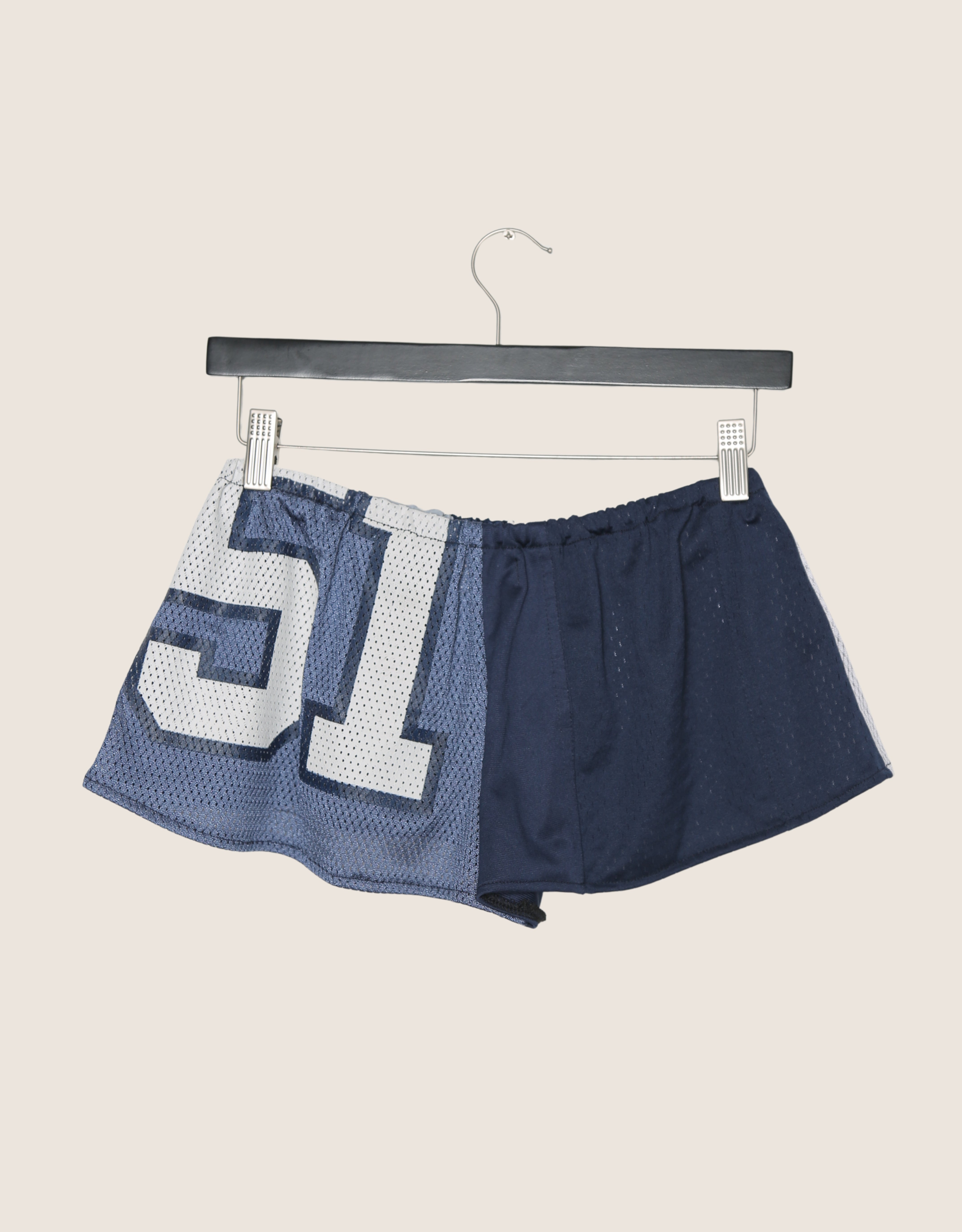 seahawks reworked mini shorts