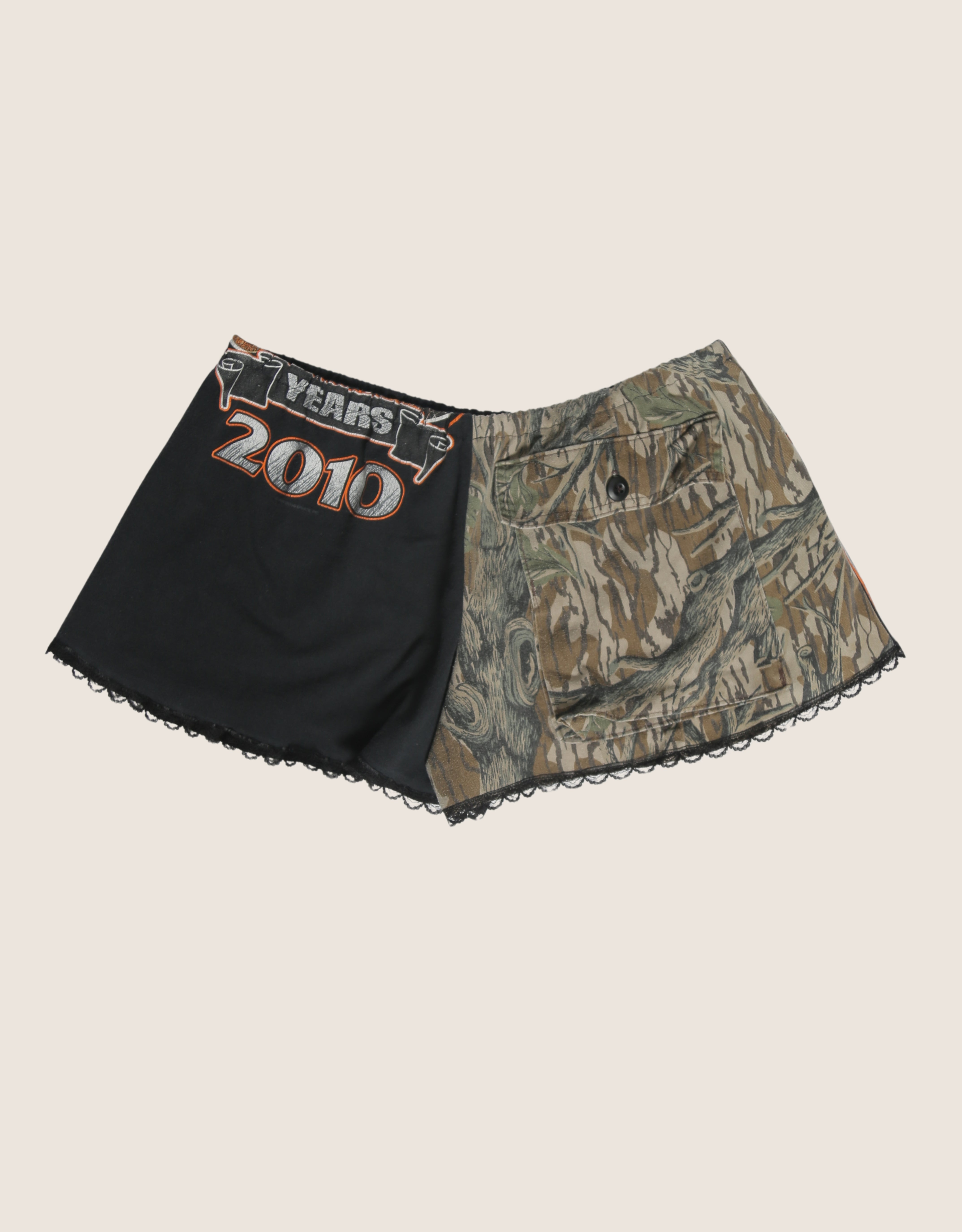 bike week reworked mini shorts (L)