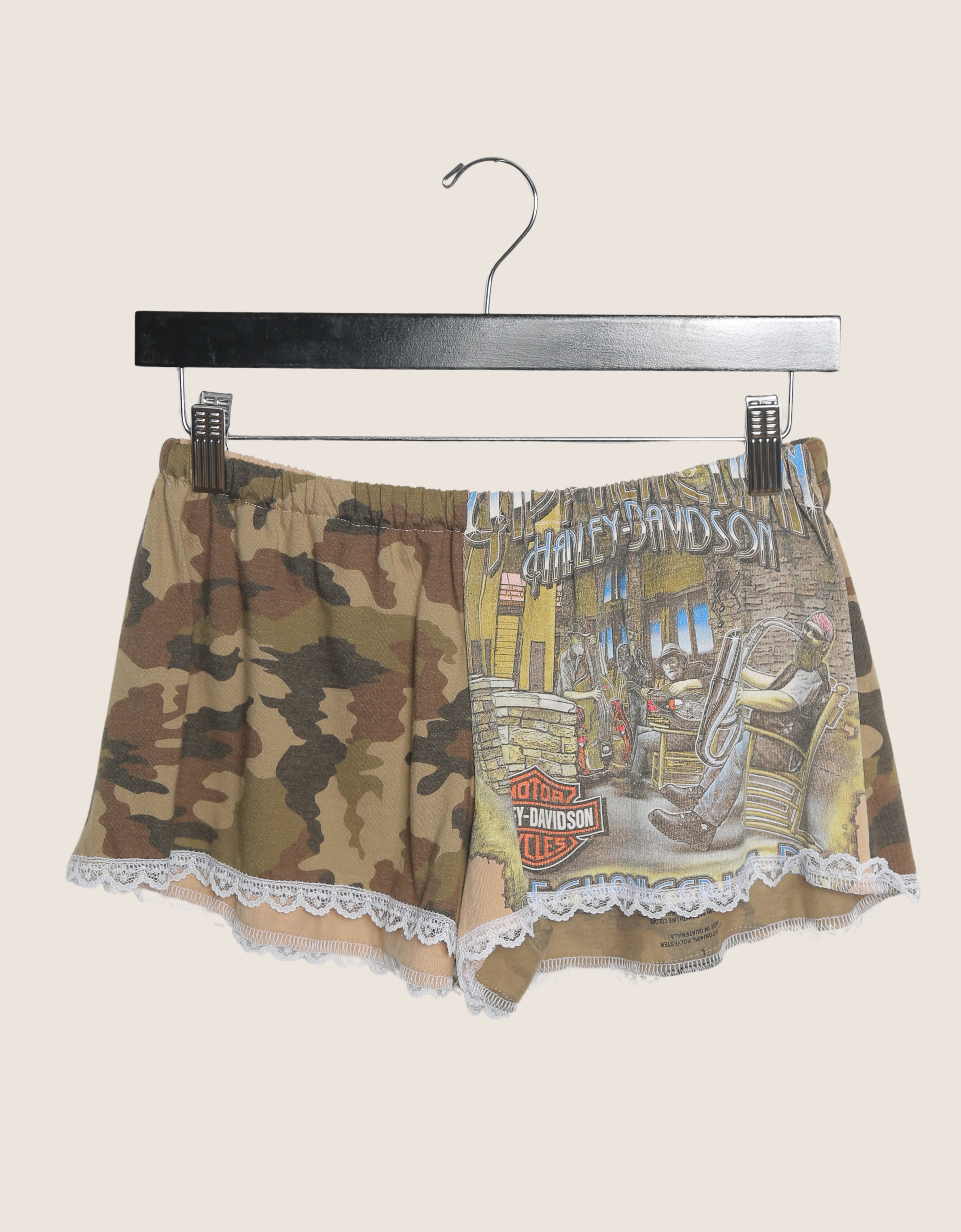harley musicians reworked mini shorts (small)