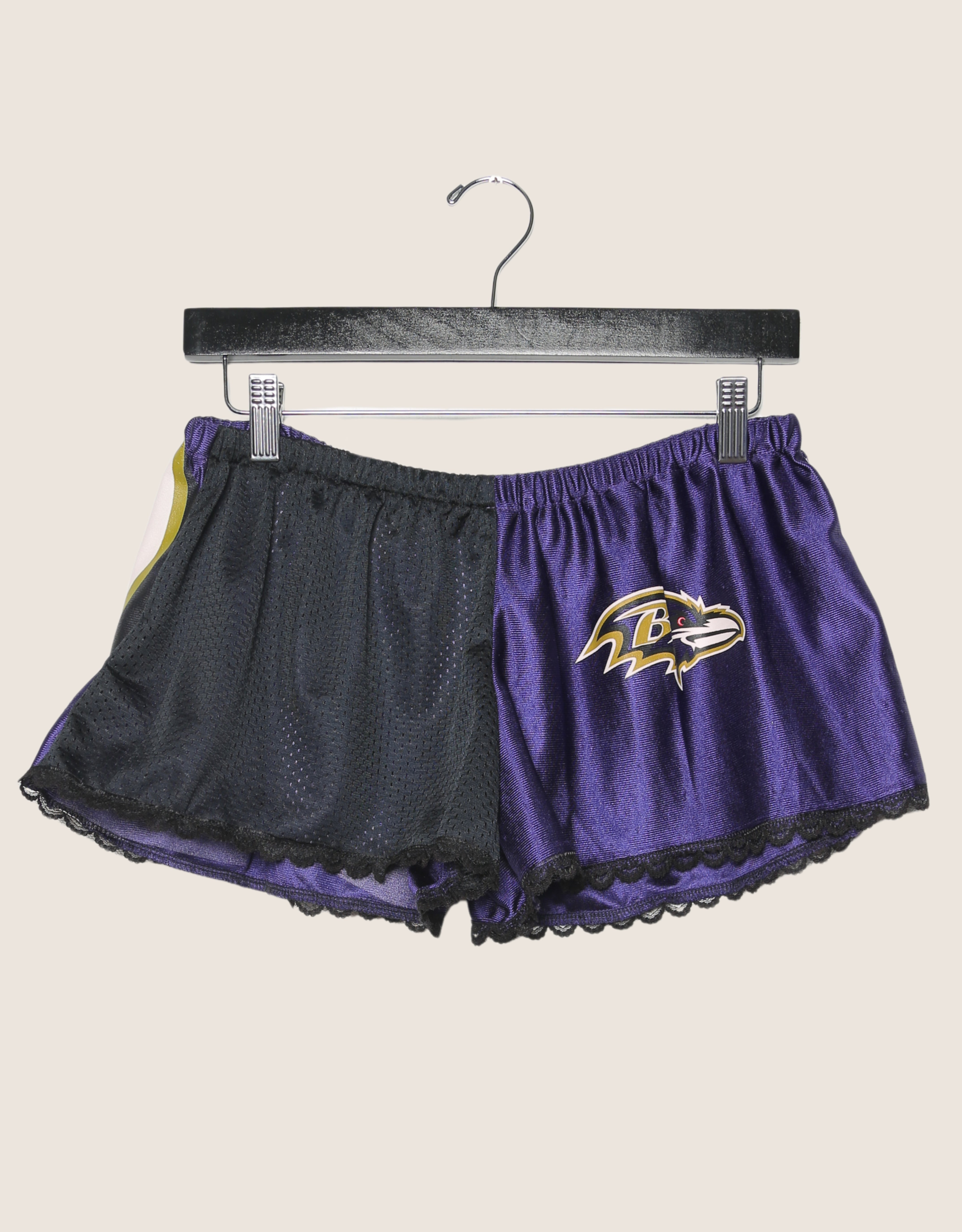 ravens reworked mini shorts (medium)