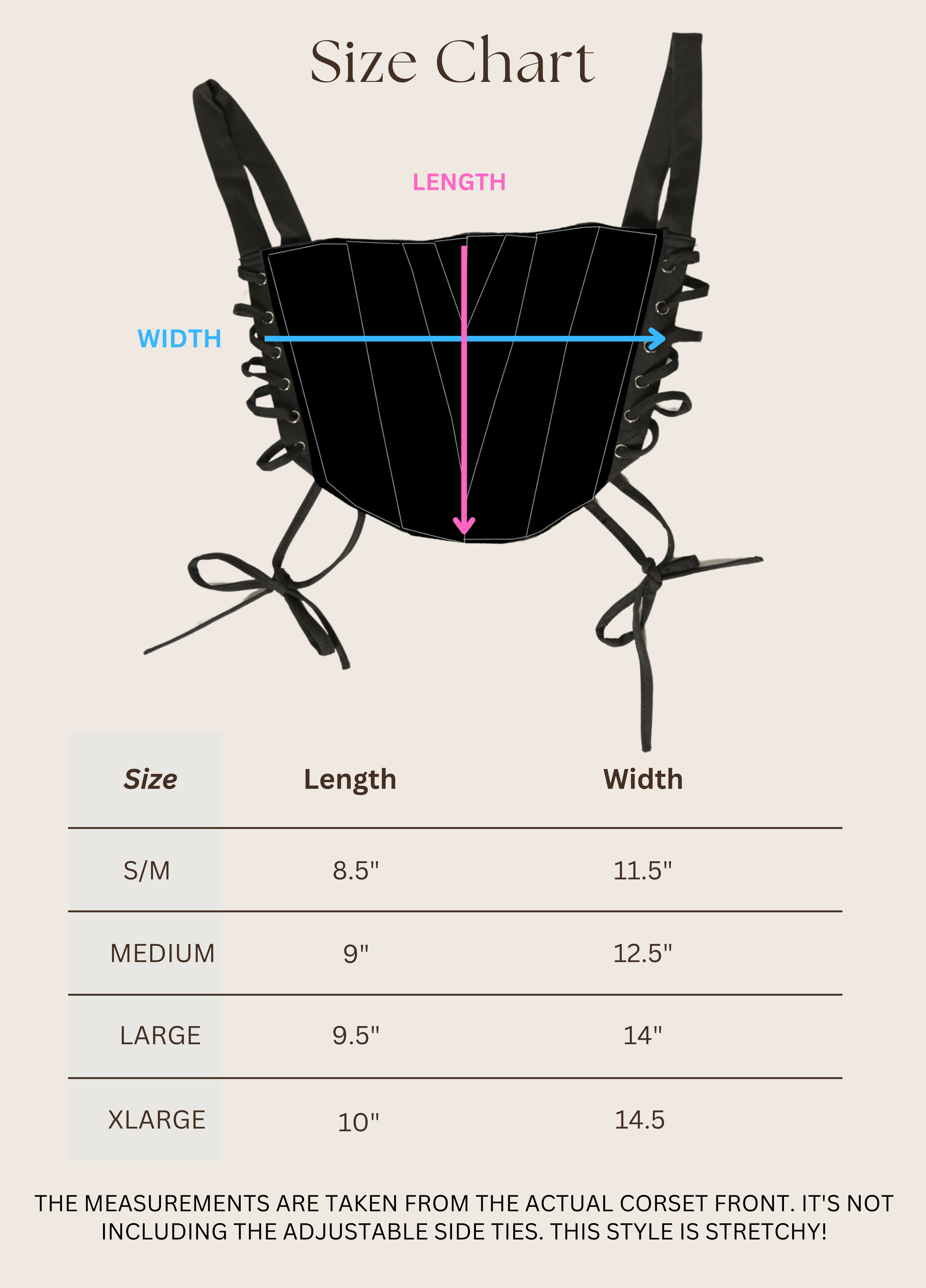 *PRE-ORDER* custom The Weeknd After Hours side lace up corset