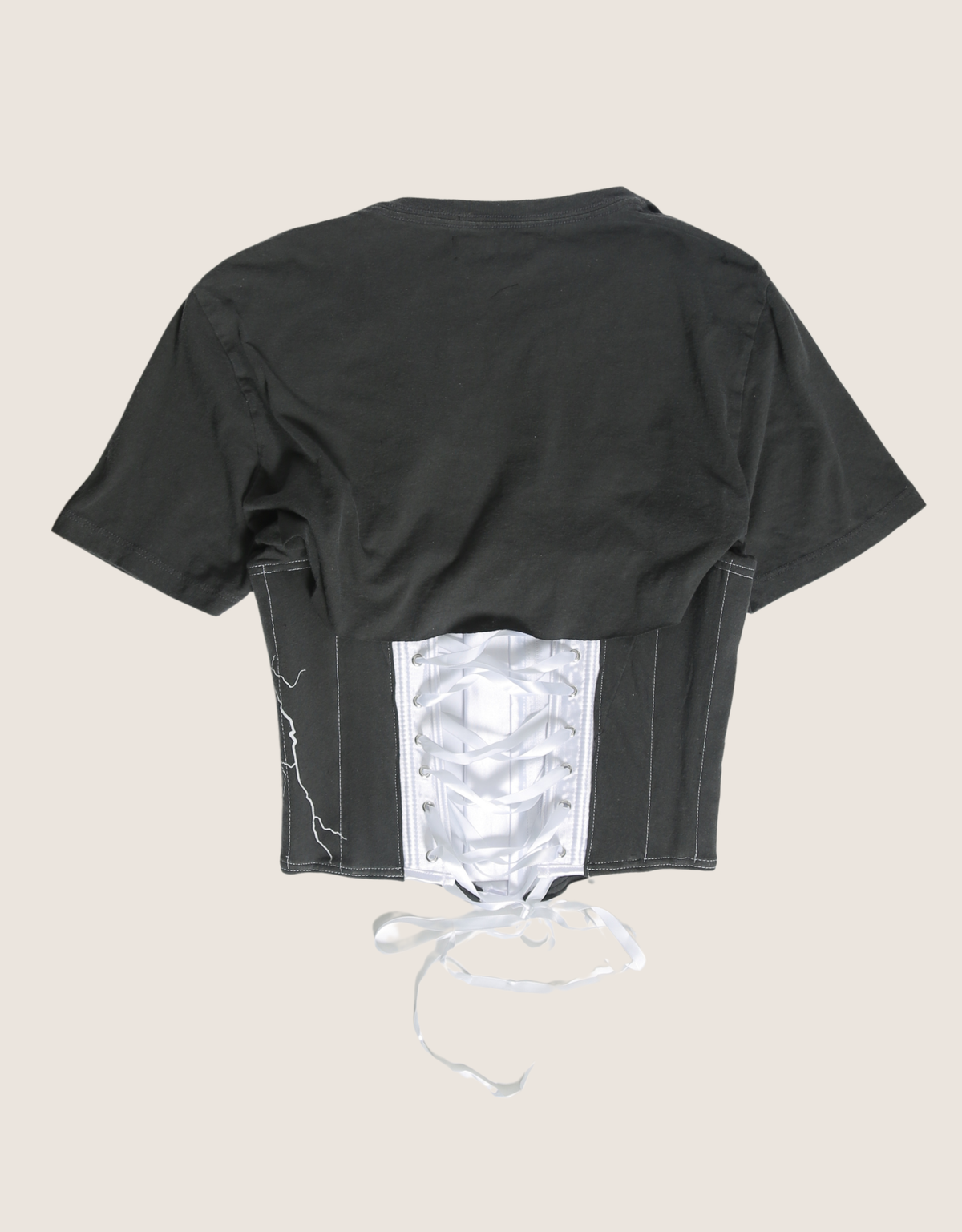 metallica snap corset t shirt (S)