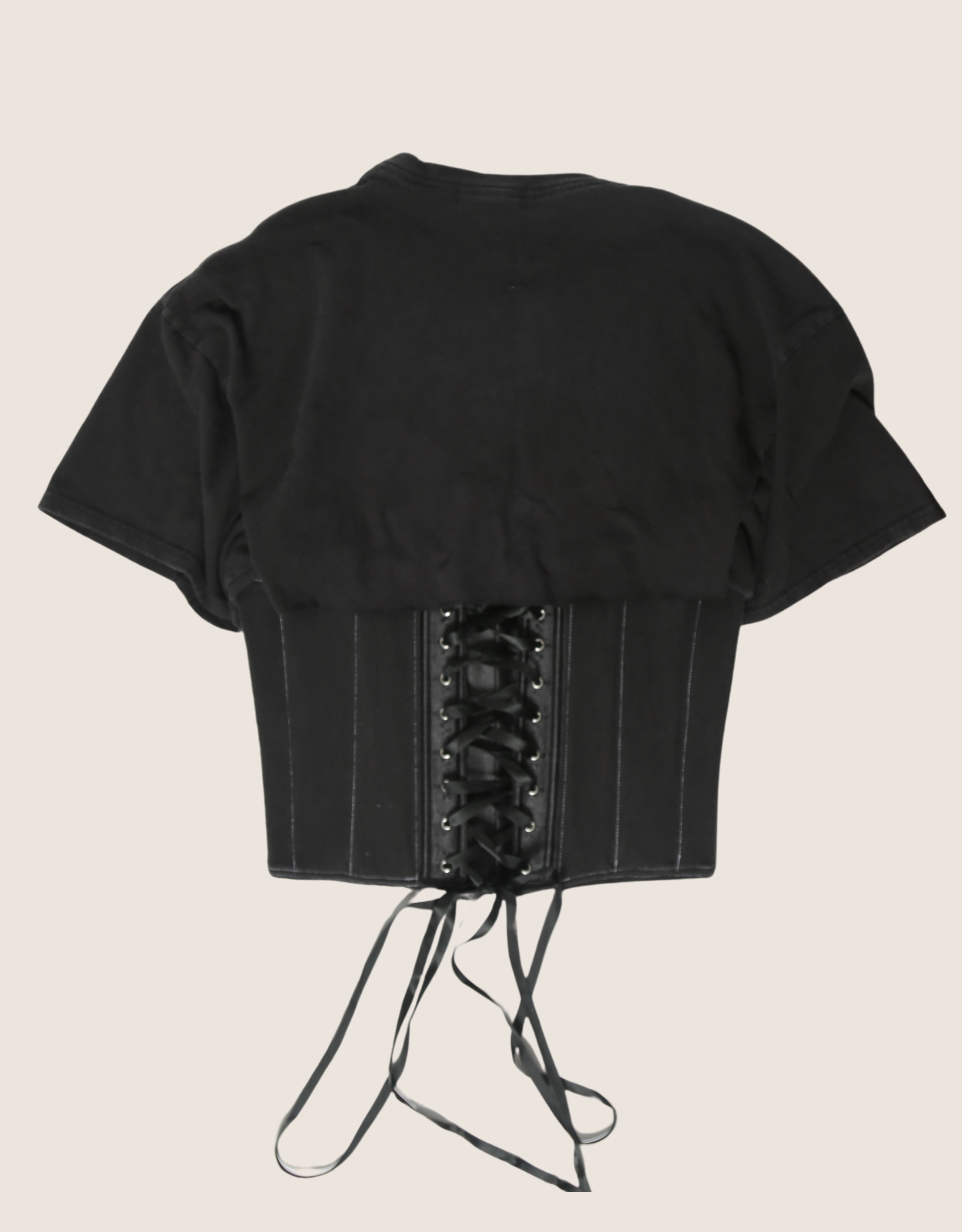 motocross snap corset t shirt (M)