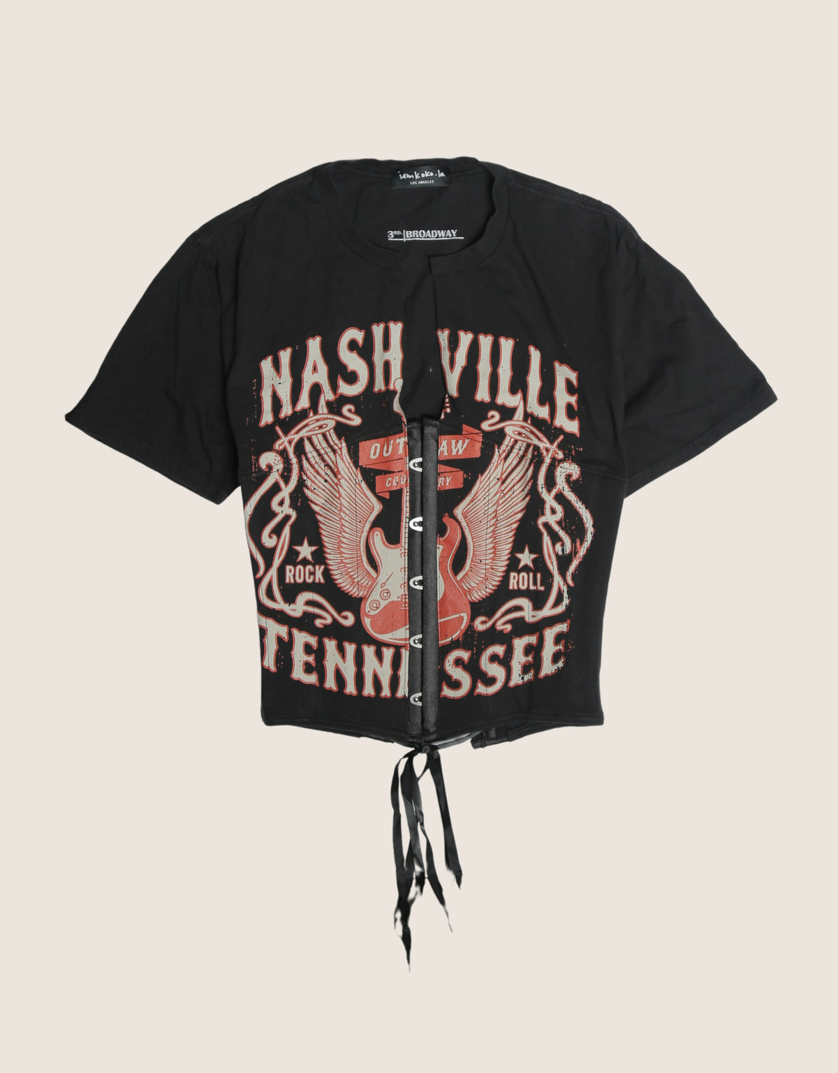 nashville snap corset t shirt (S)