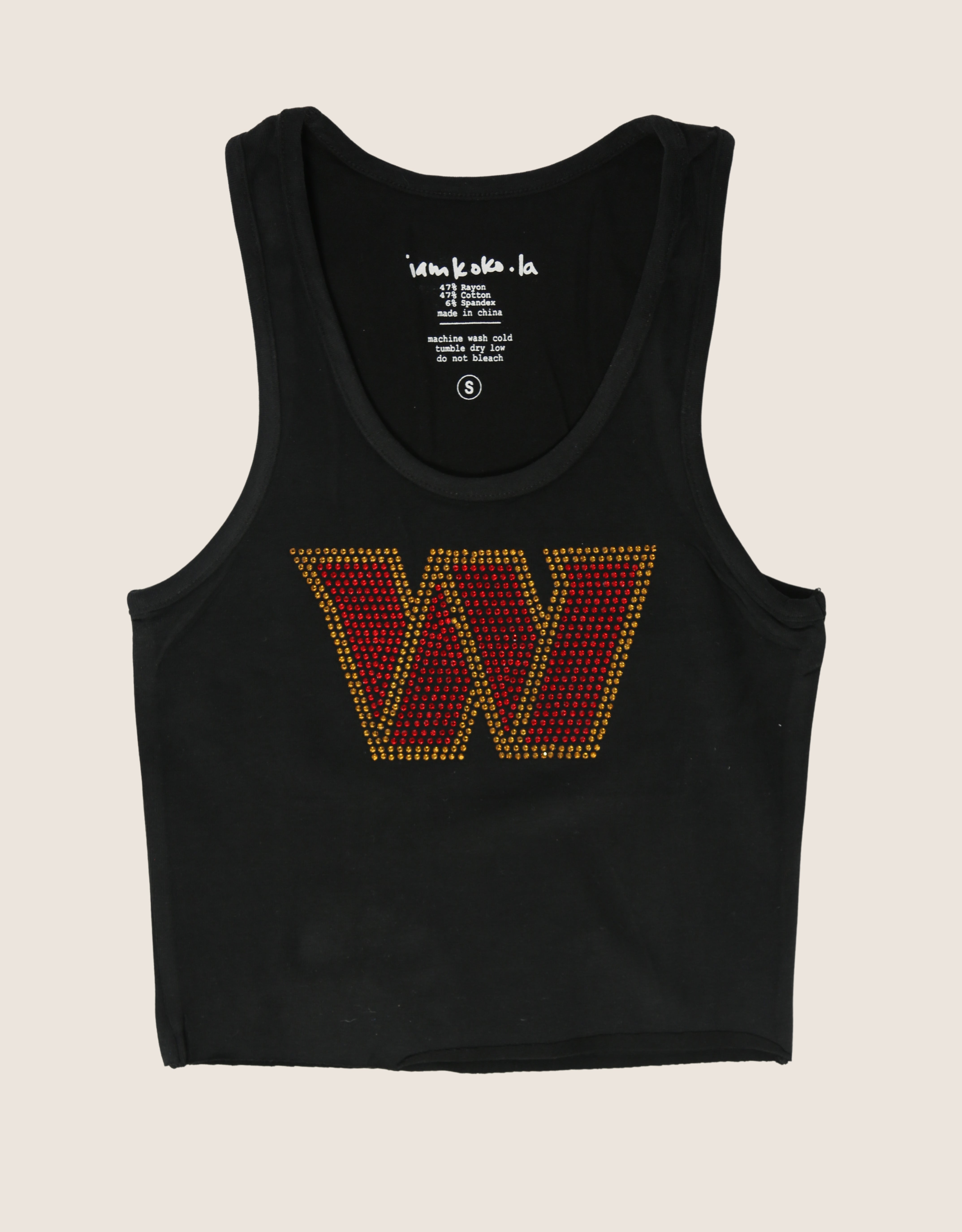 Washington Commanders bling tank