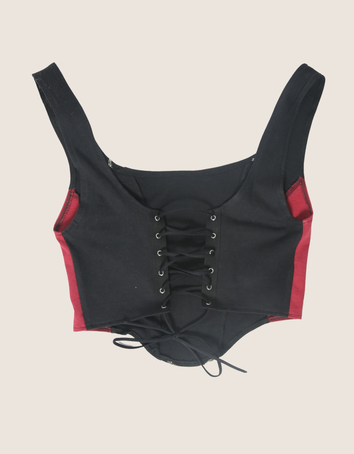 nirvana mid length corset tank top (S/M)