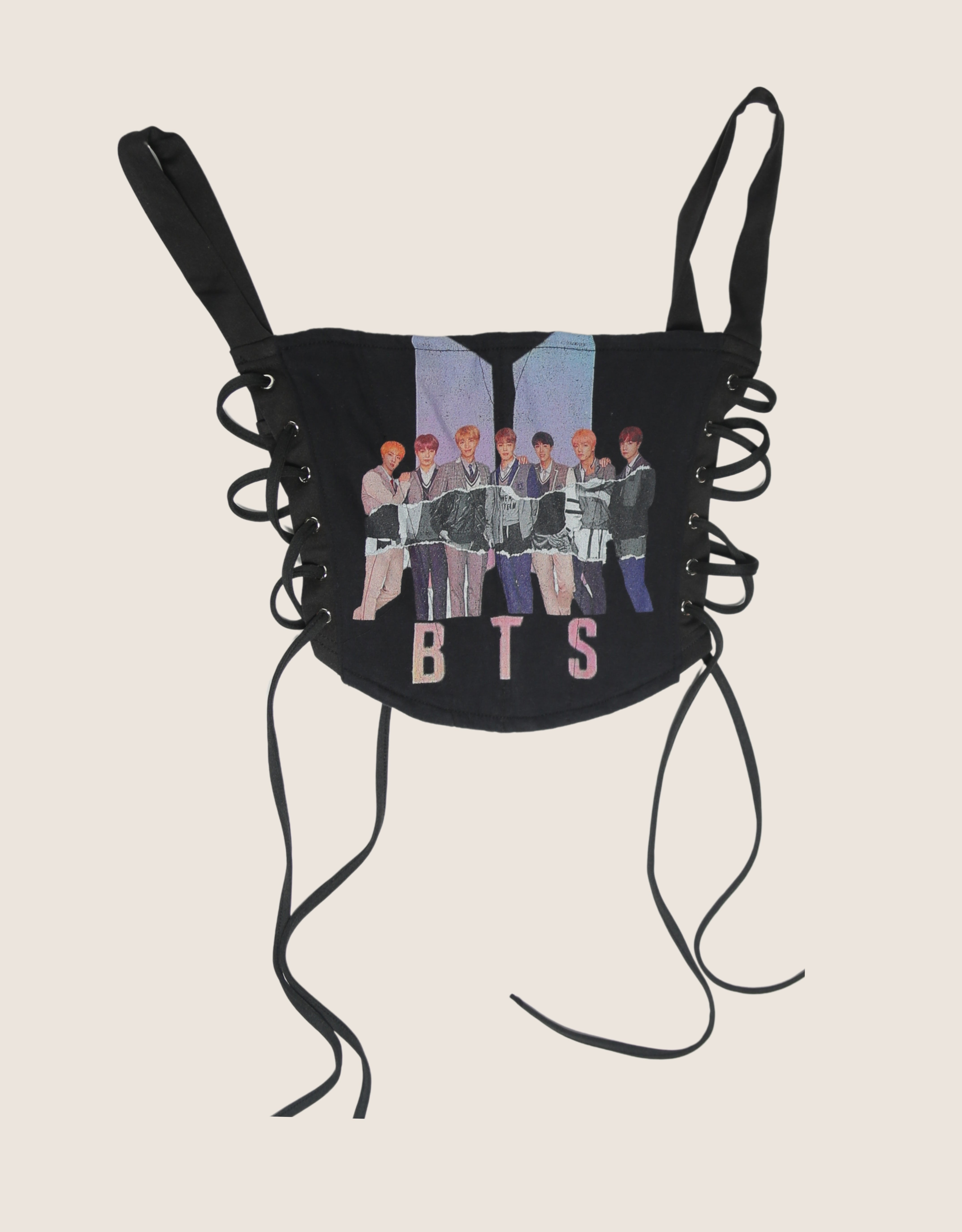 BTS reworked corset with matching shrug (XS/S)