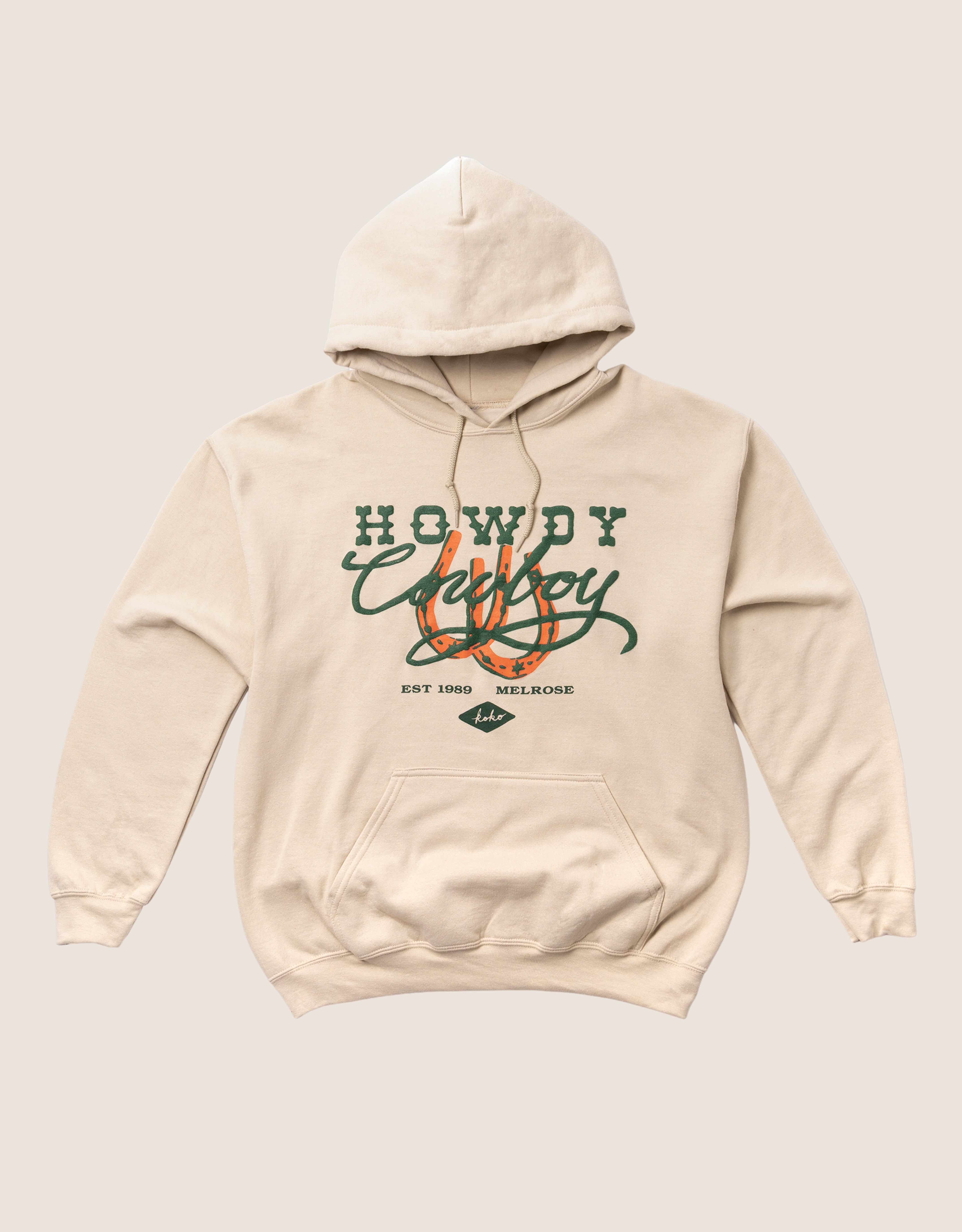トップス I LOVE VALLAD HOODIE howdy cowboy iamkoko.la original hoodie sweatshirt | iamkoko.la