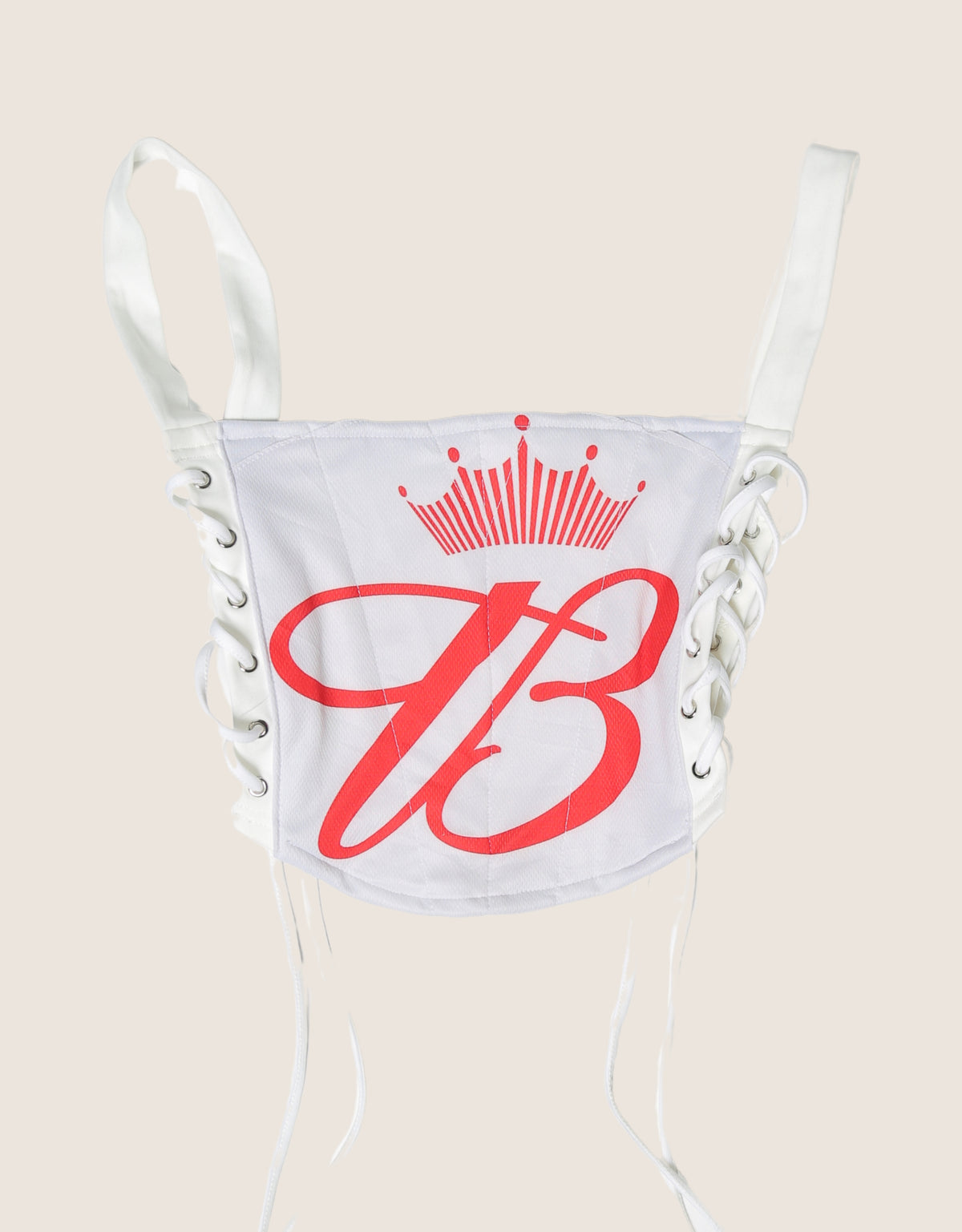 budweiser racing reworked cropped corset with matching shrug (S)