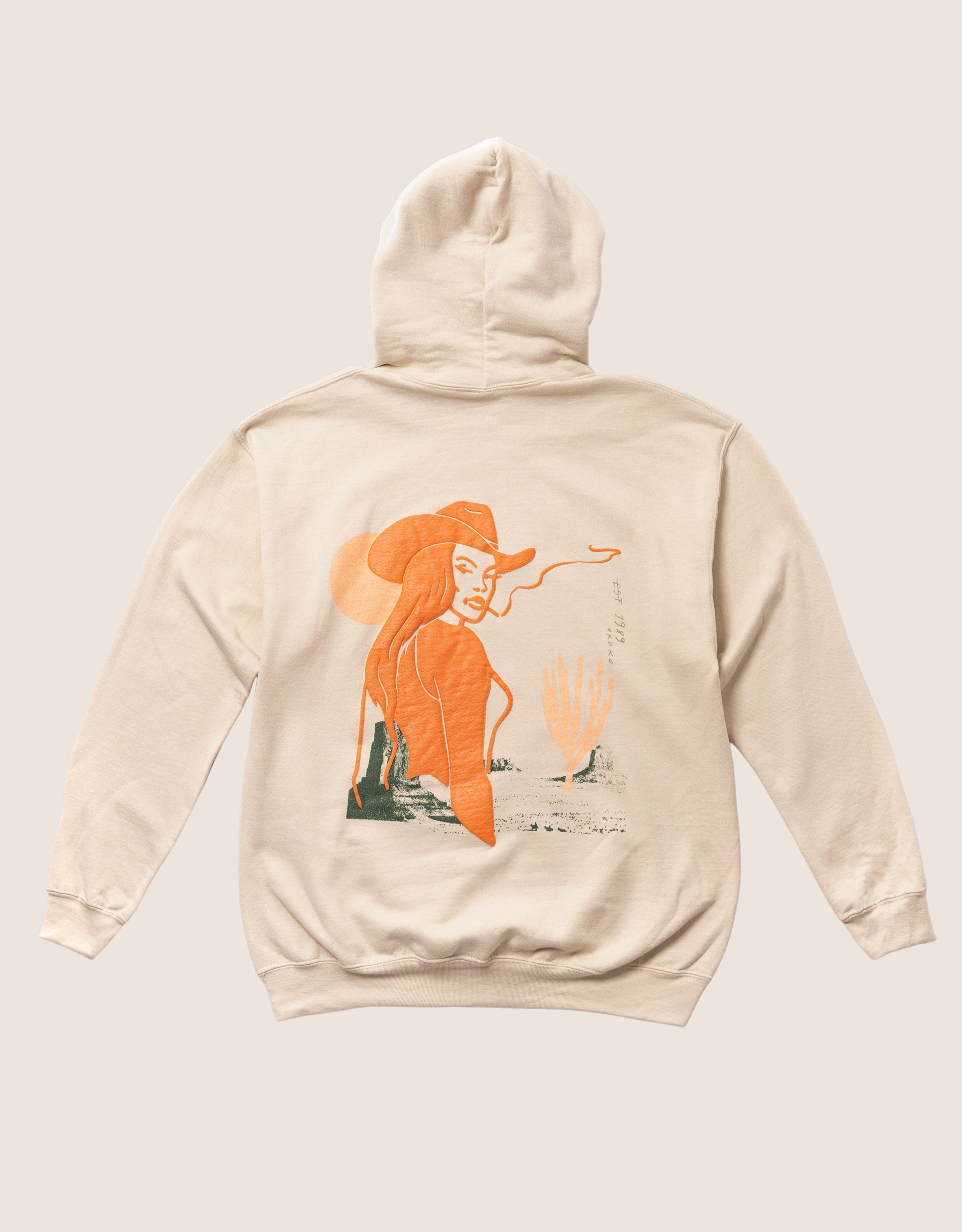 トップス I LOVE VALLAD HOODIE howdy cowboy iamkoko.la original hoodie sweatshirt | iamkoko.la