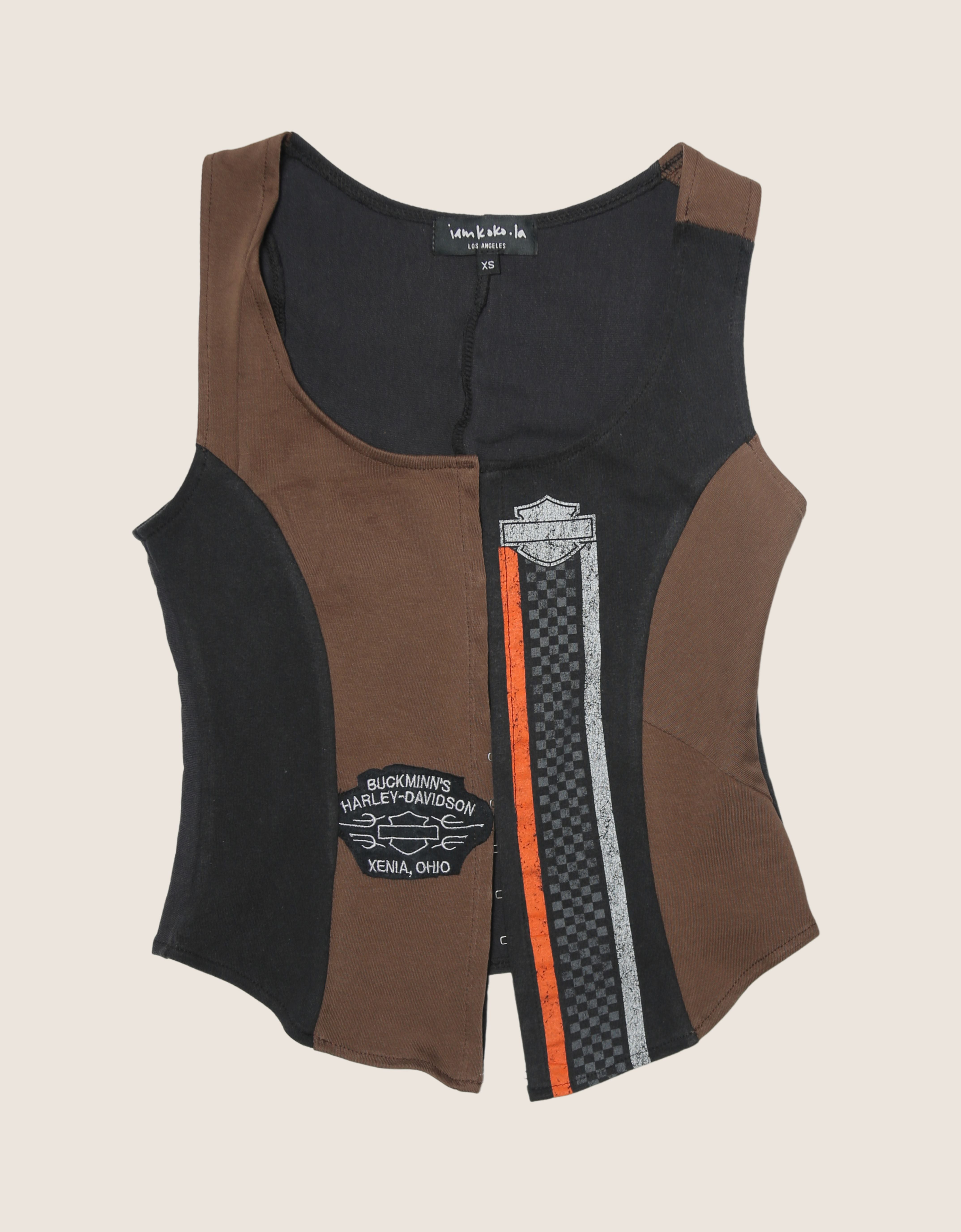 harley ohio hook and eye tank (XS)