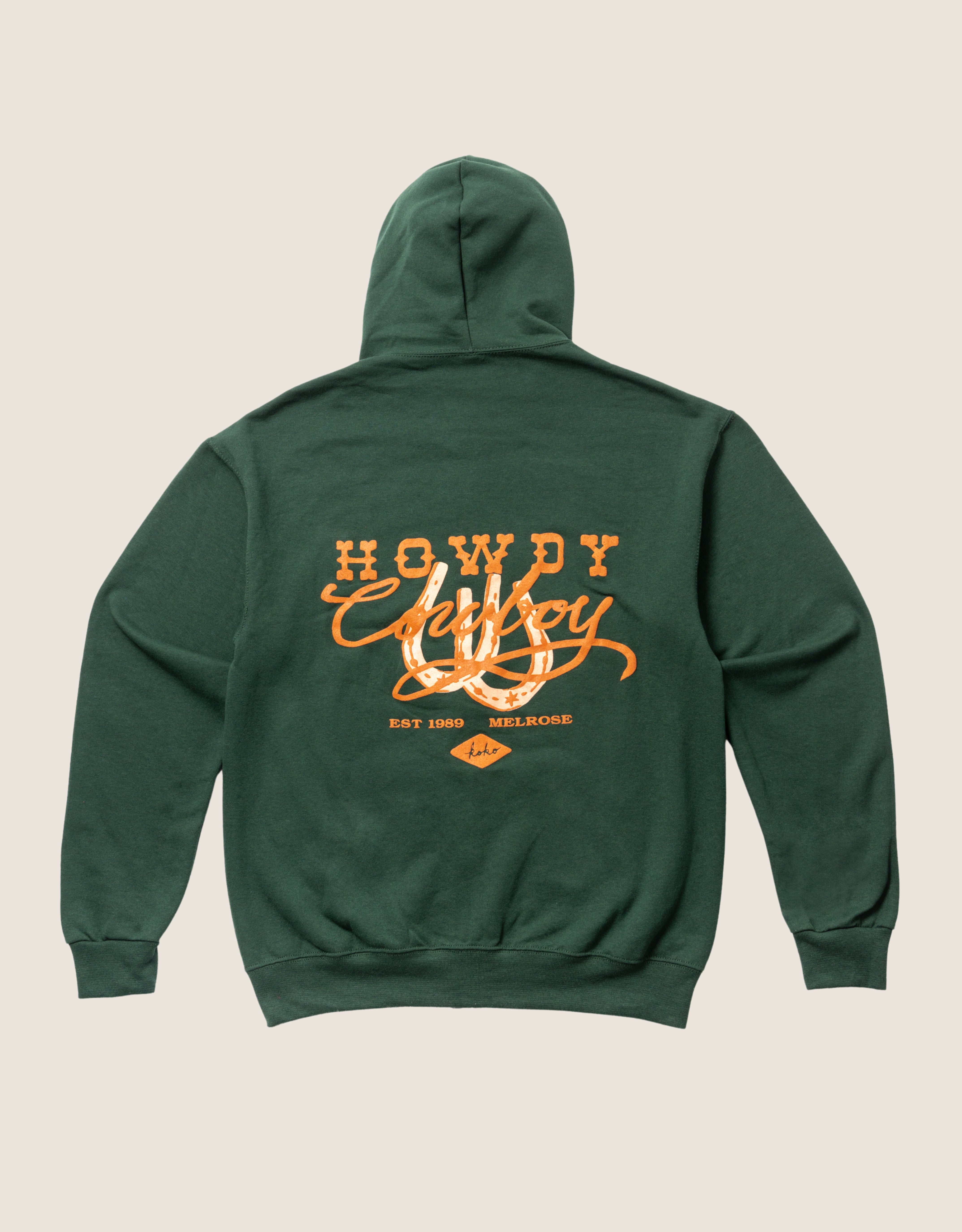 howdy cowboy iamkoko.la original zip hoodie | iamkoko.la