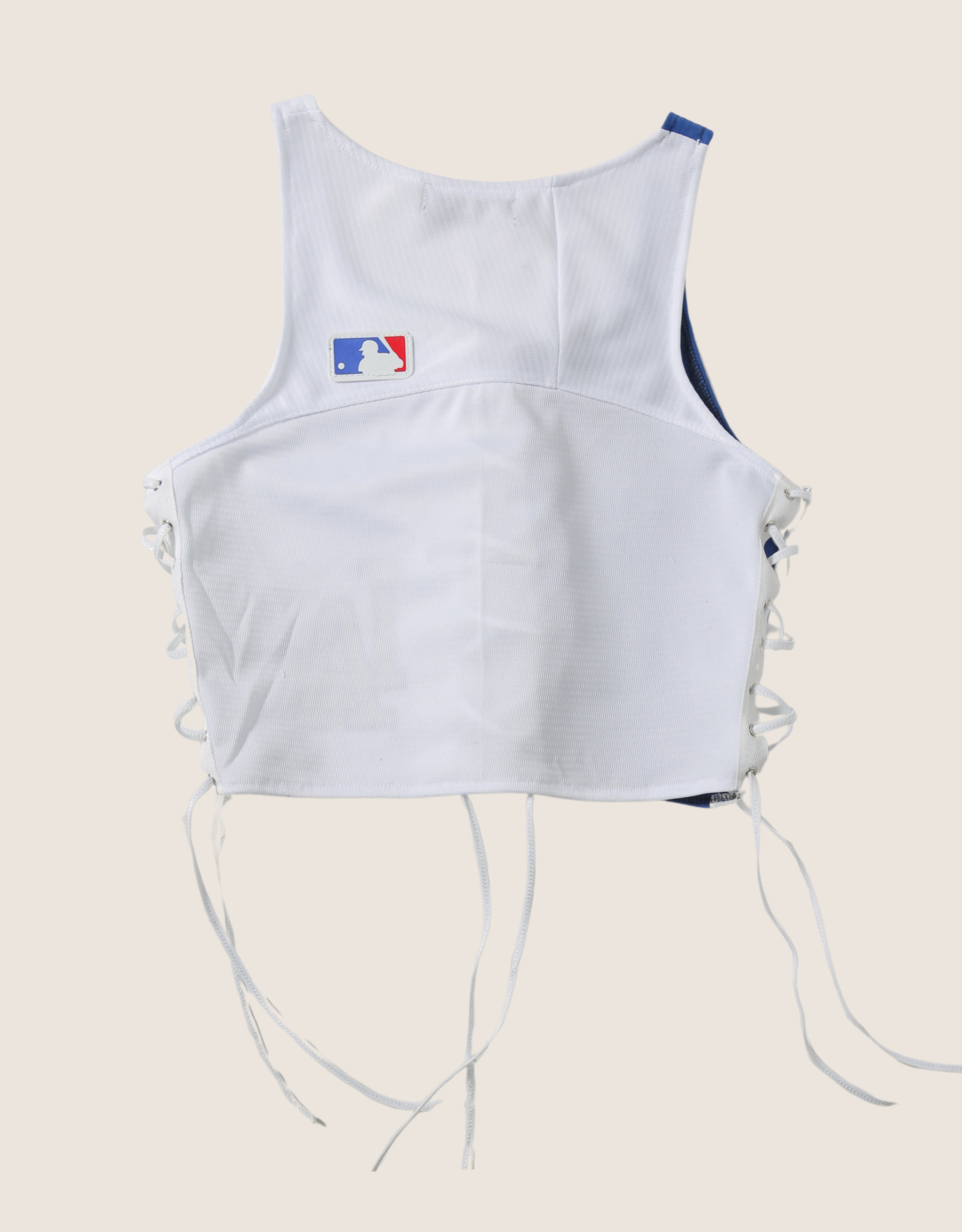dodgers all laced up reworked tank (small/medium)