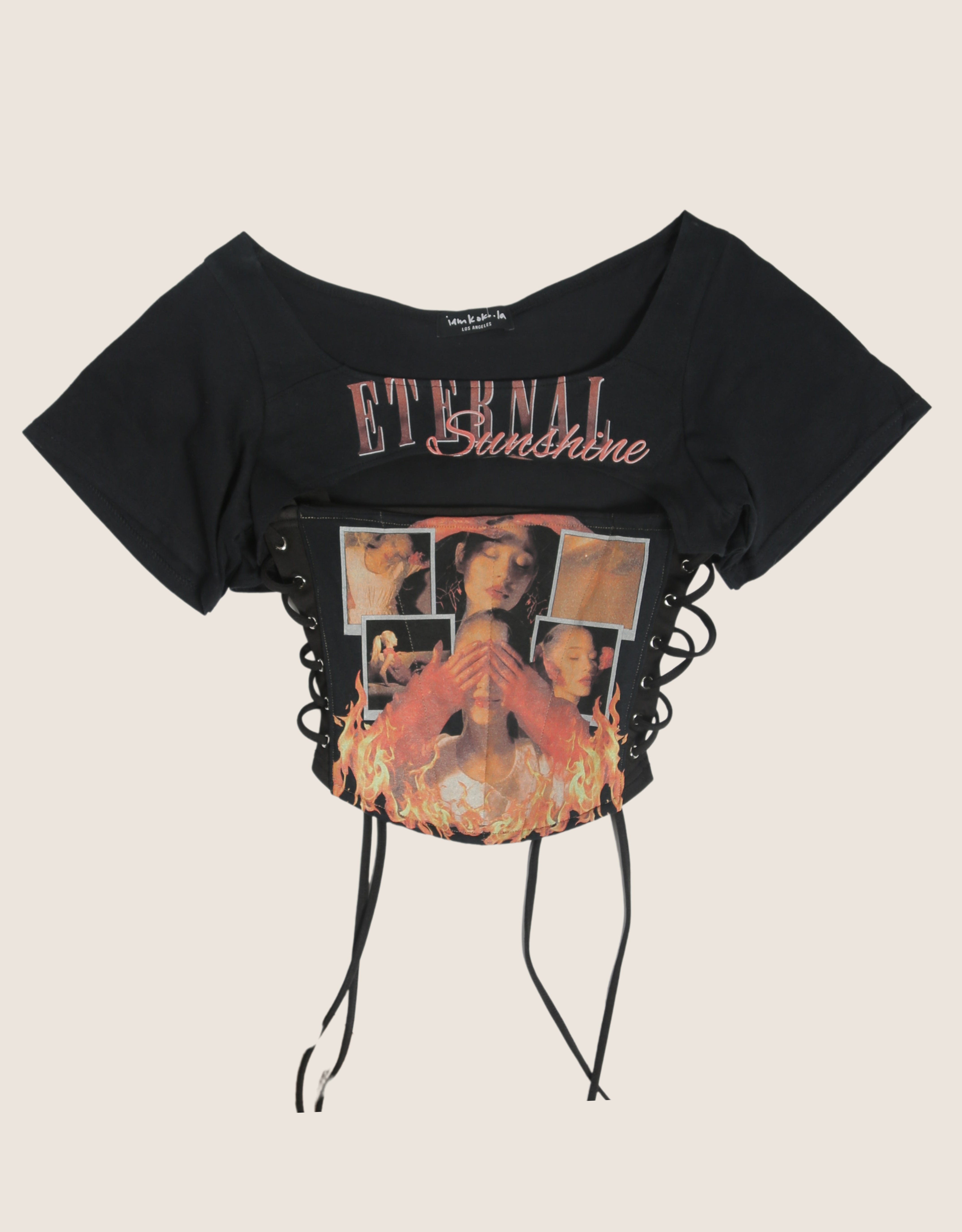 *pre order* ariana grande eternal sunshine reworked corset with matching shrug