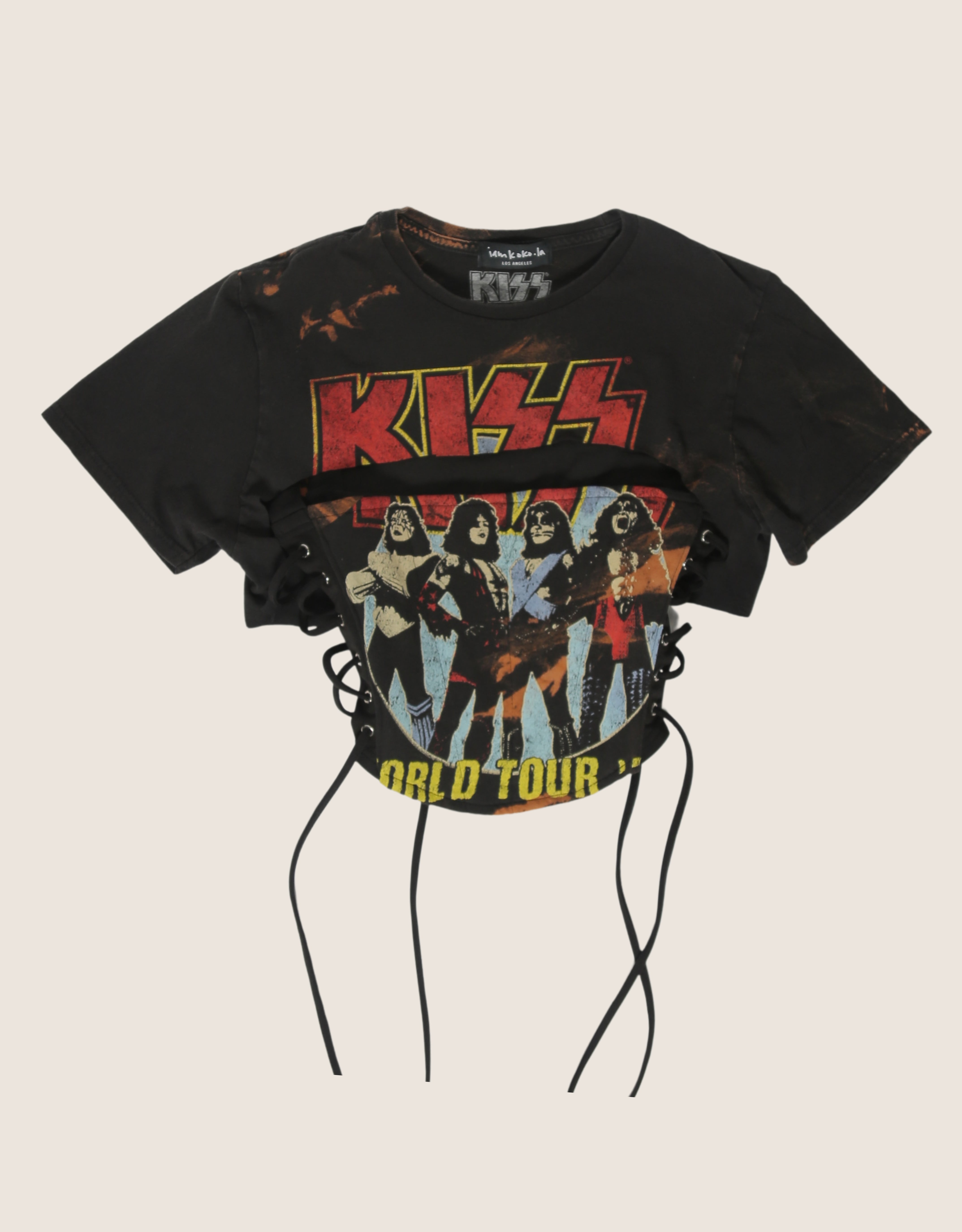 kiss reworked corset with matching shrug (S)