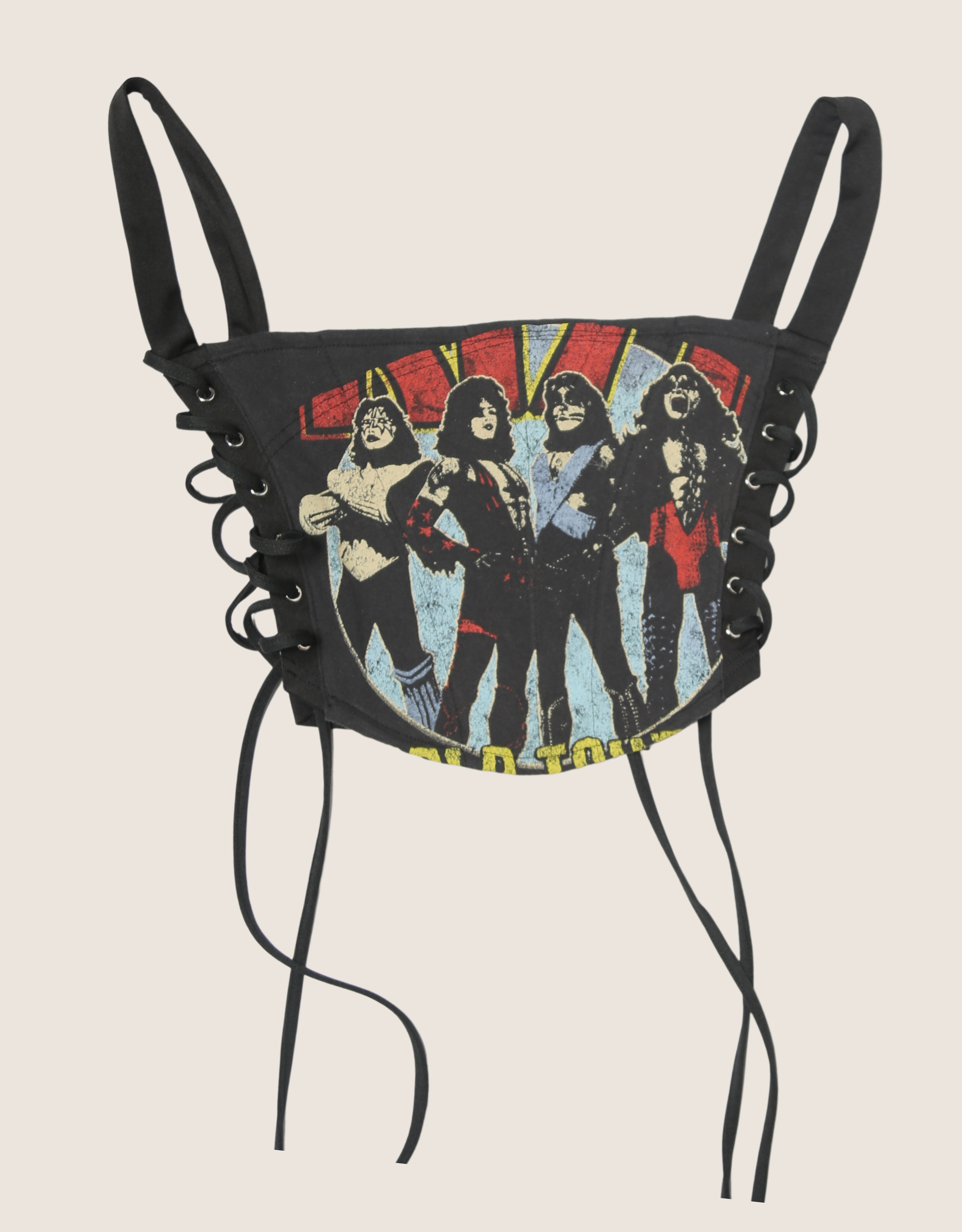 kiss reworked corset with matching shrug (S)