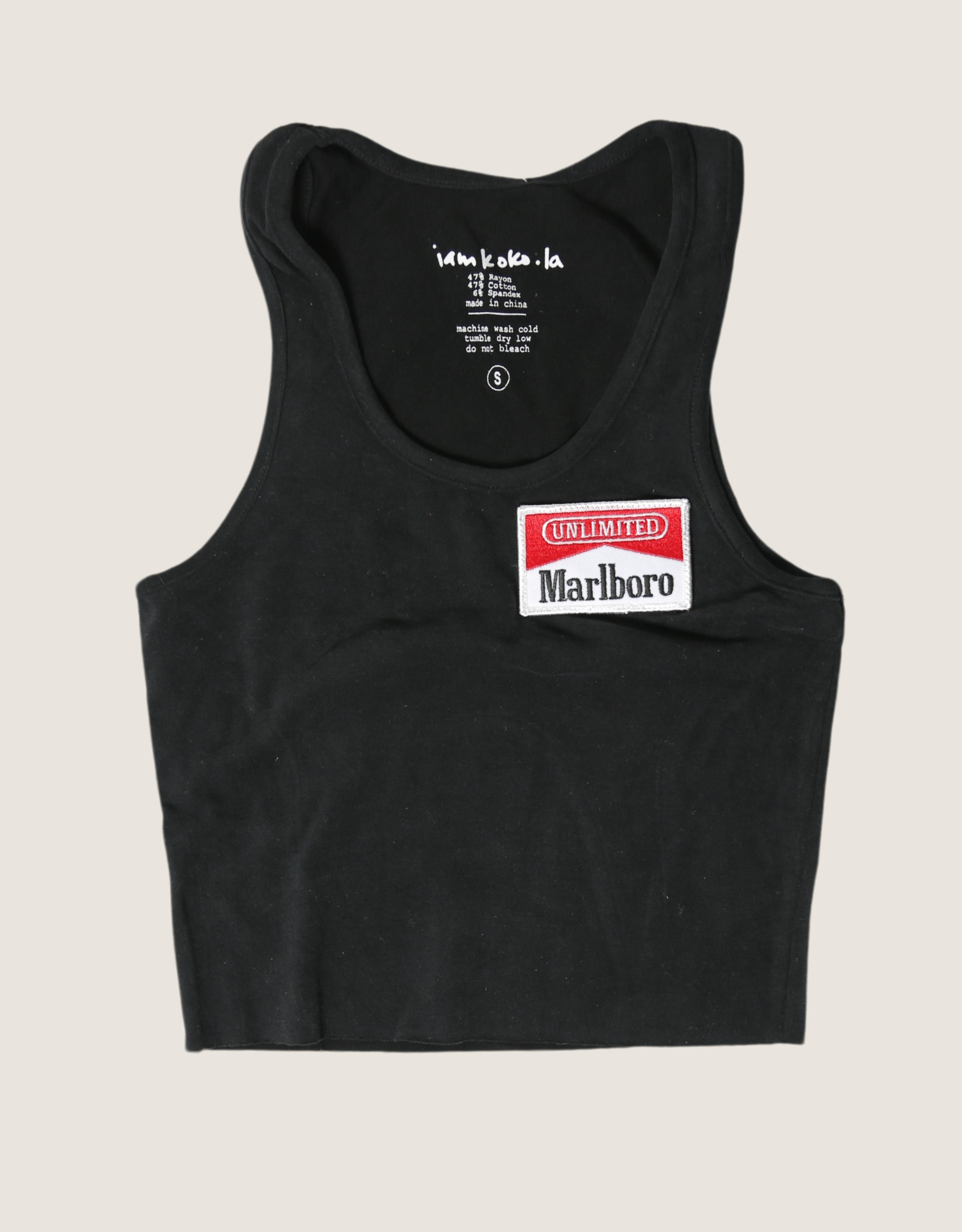 marlboro patch tank top